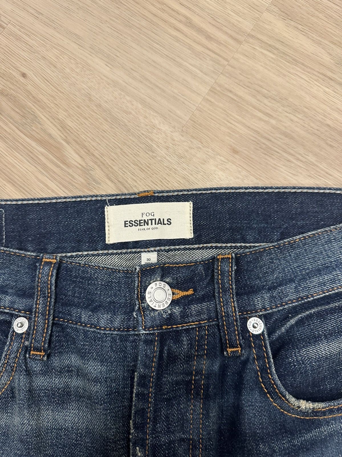Fear of God FOG Pacsun Essentials denim - 30 Size US 30 / EU 46 - 4 Thumbnail