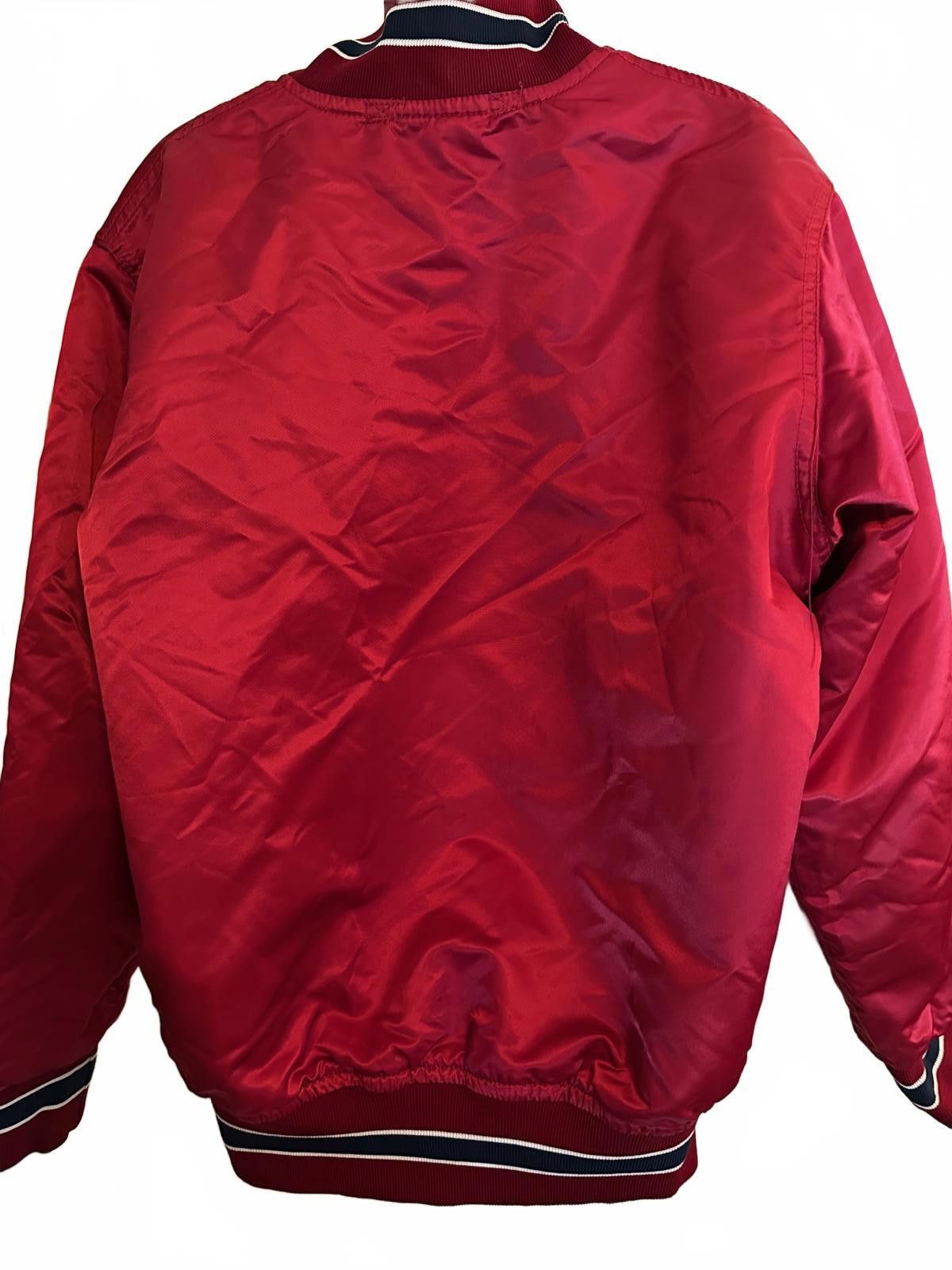 Wilson Vintage Wilson Satin Baseball Bomber Jacket Size US L / EU 52-54 / 3 - 2 Thumbnail