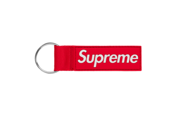Supreme Supreme Webbing Keychain Red | Grailed