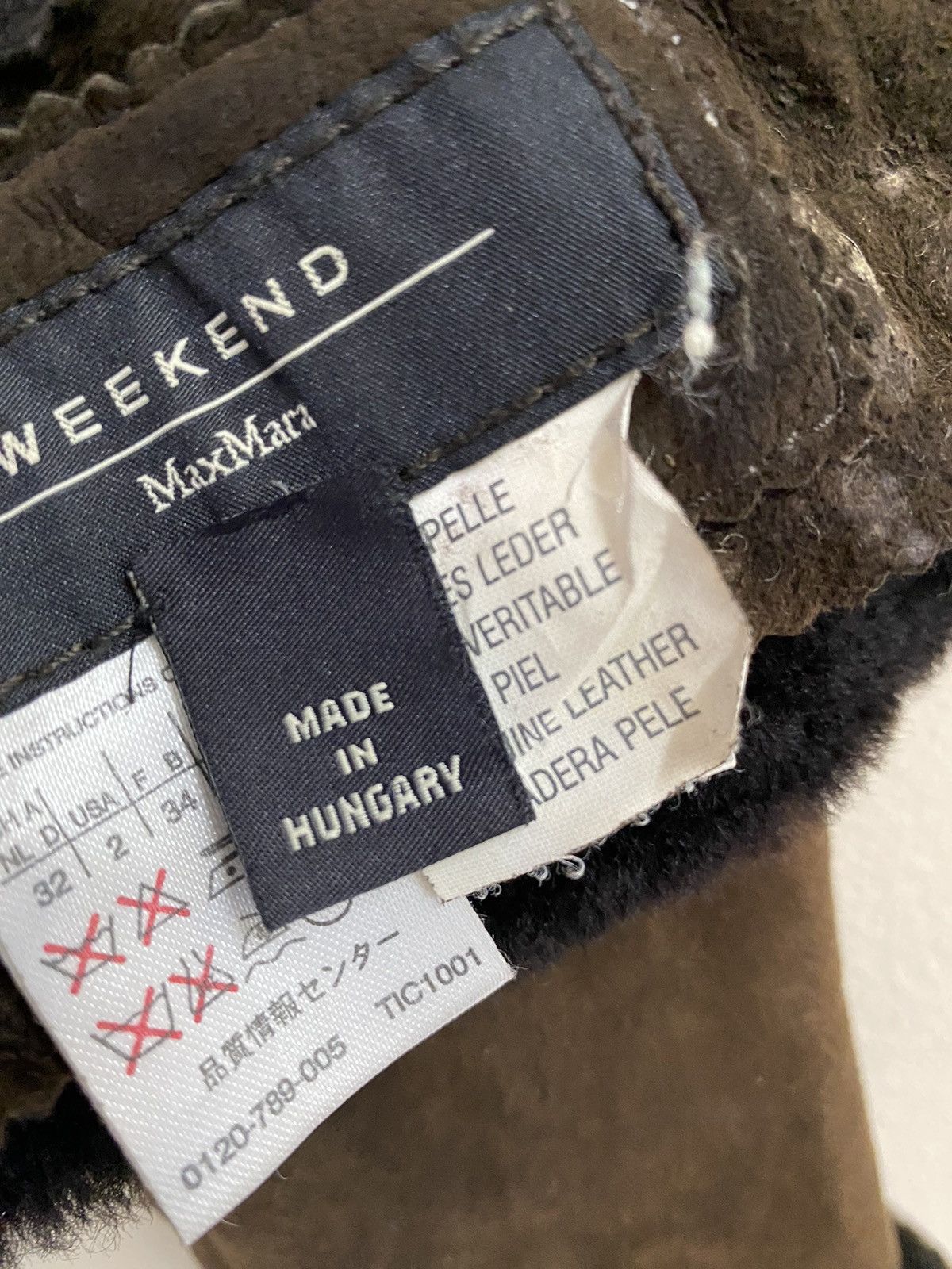 Max Mara Weekend Max Mara Leather Verra Pelle Jacket Size XS / US 0-2 / IT 36-38 - 9 Thumbnail