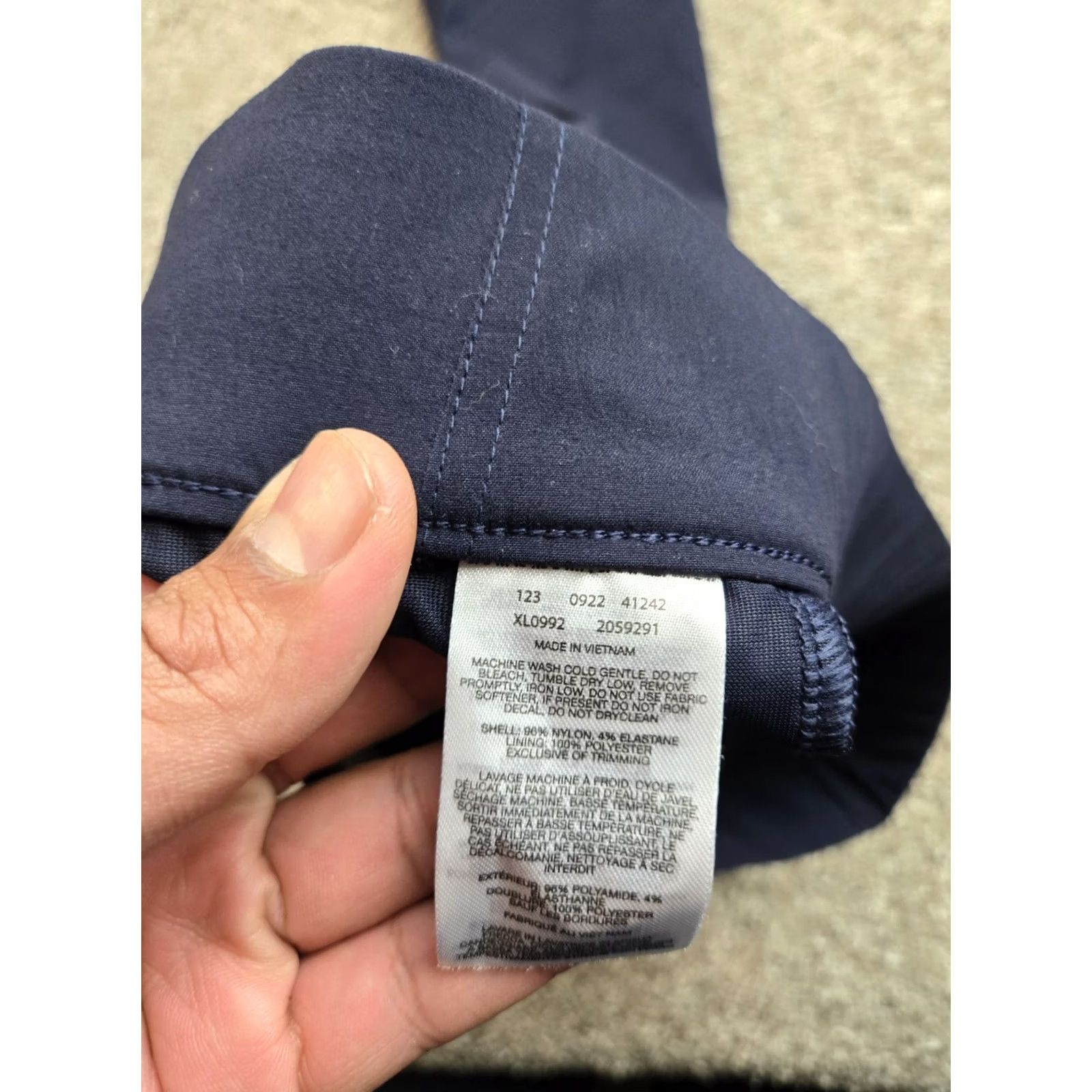Vintage Columbia Anytime Capris Pants Womens Small Blue Pull On Stretch 17" Inseam NWOT Size 28" / US 6 / IT 42 - 5 Thumbnail