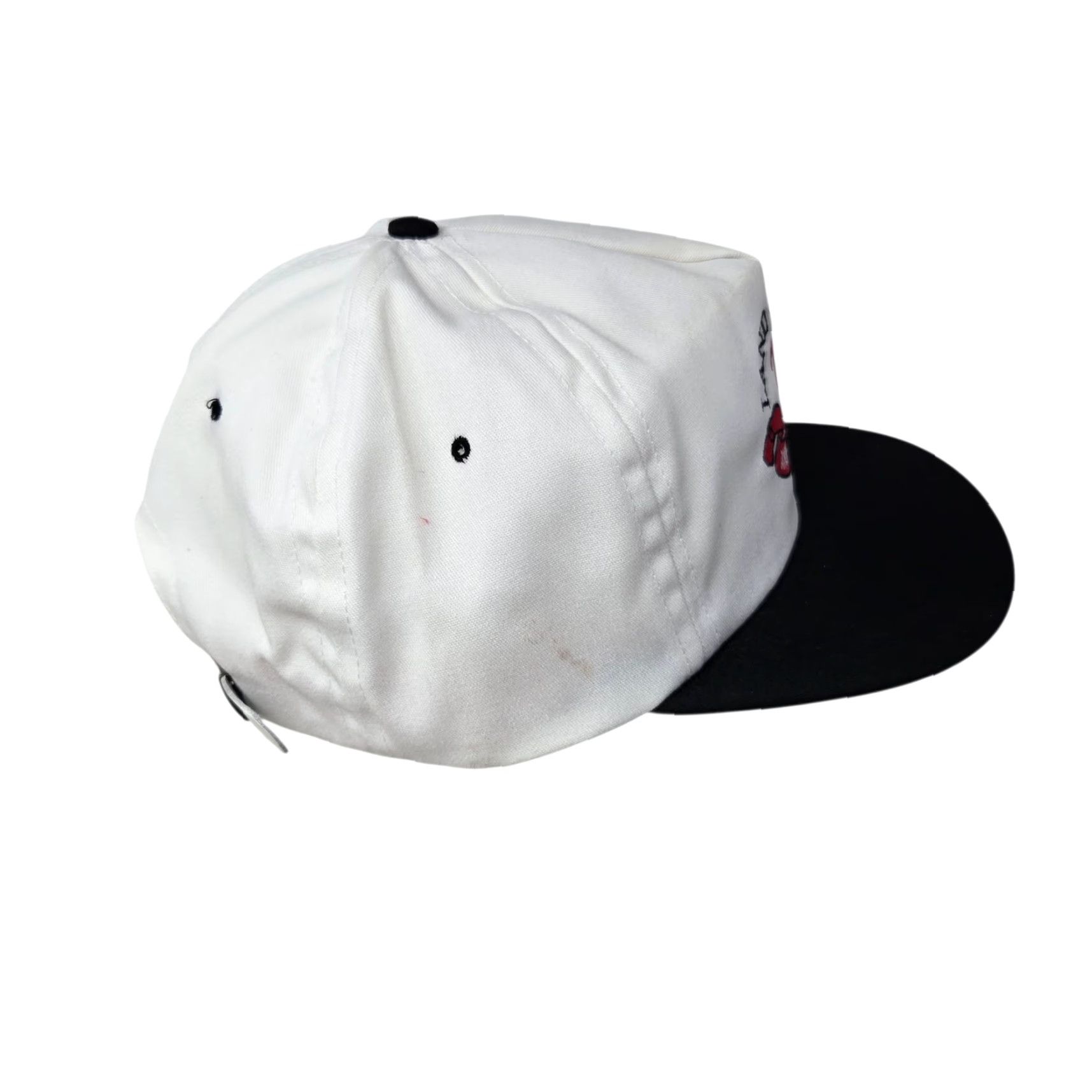 Vintage VINTAGE Land O’ Lakes 75th Anniversary Hat White 1996 Made in USA Embroidered Cap Adjustable Cotton Mens Womens Boys Girls Size ONE SIZE - 4 Thumbnail