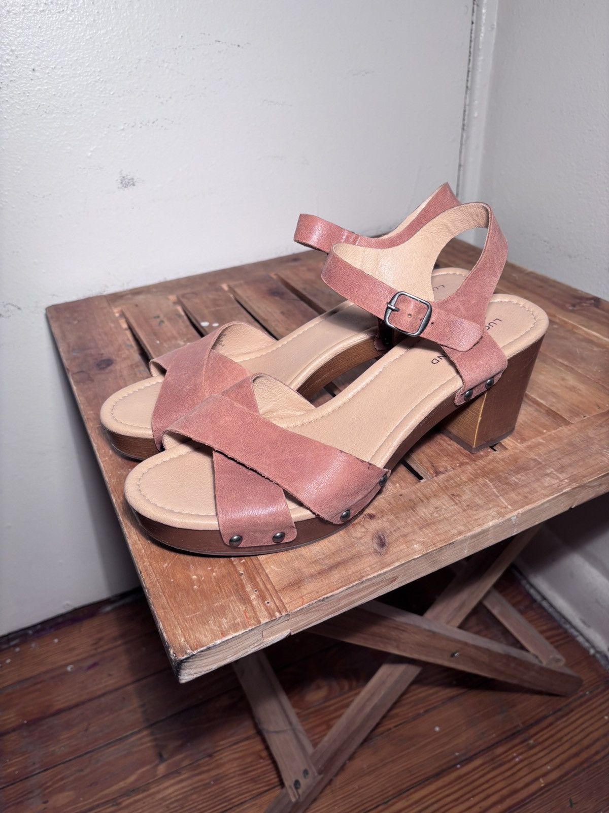 Lucky Brand Lucky Brand Block Heel Sandal Size US 10 / IT 40 - 2 Thumbnail