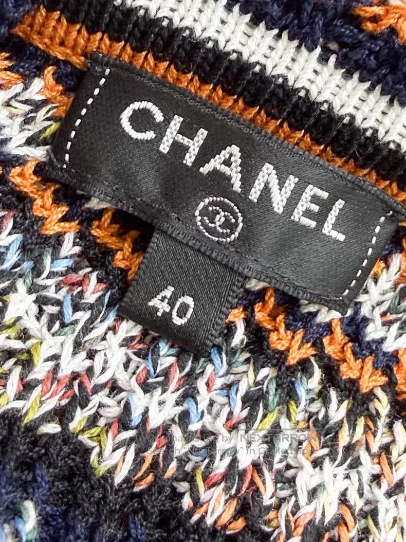 Chanel Chanel Knitted top with a collar Size S / US 4 / IT 40 - 5 Thumbnail
