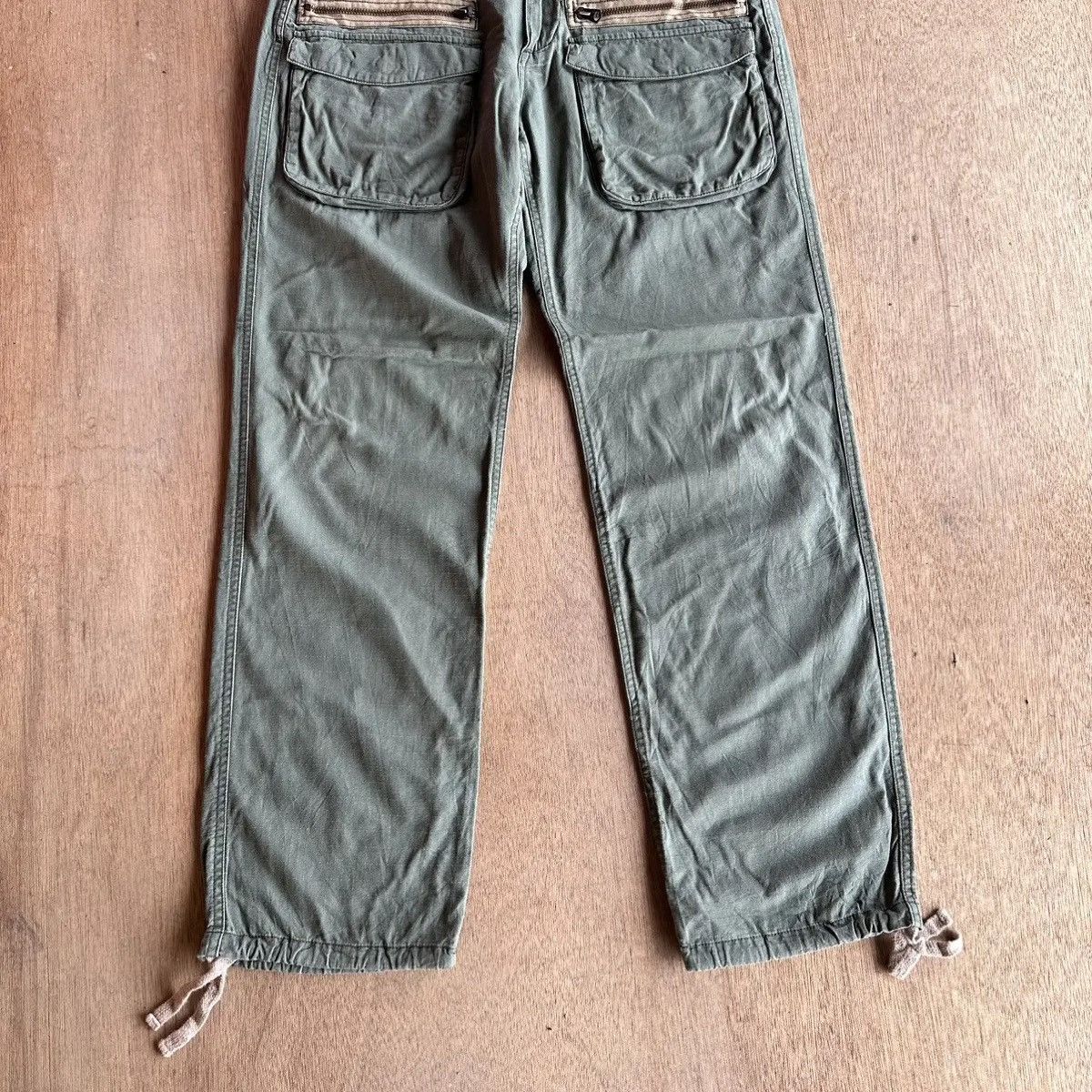 Jungles W32 L31🔥VINTAGE TOUGH MILITARY TROUSERS RIPSTOP POPLIN PANT Size US 32 / EU 48 - 4 Thumbnail