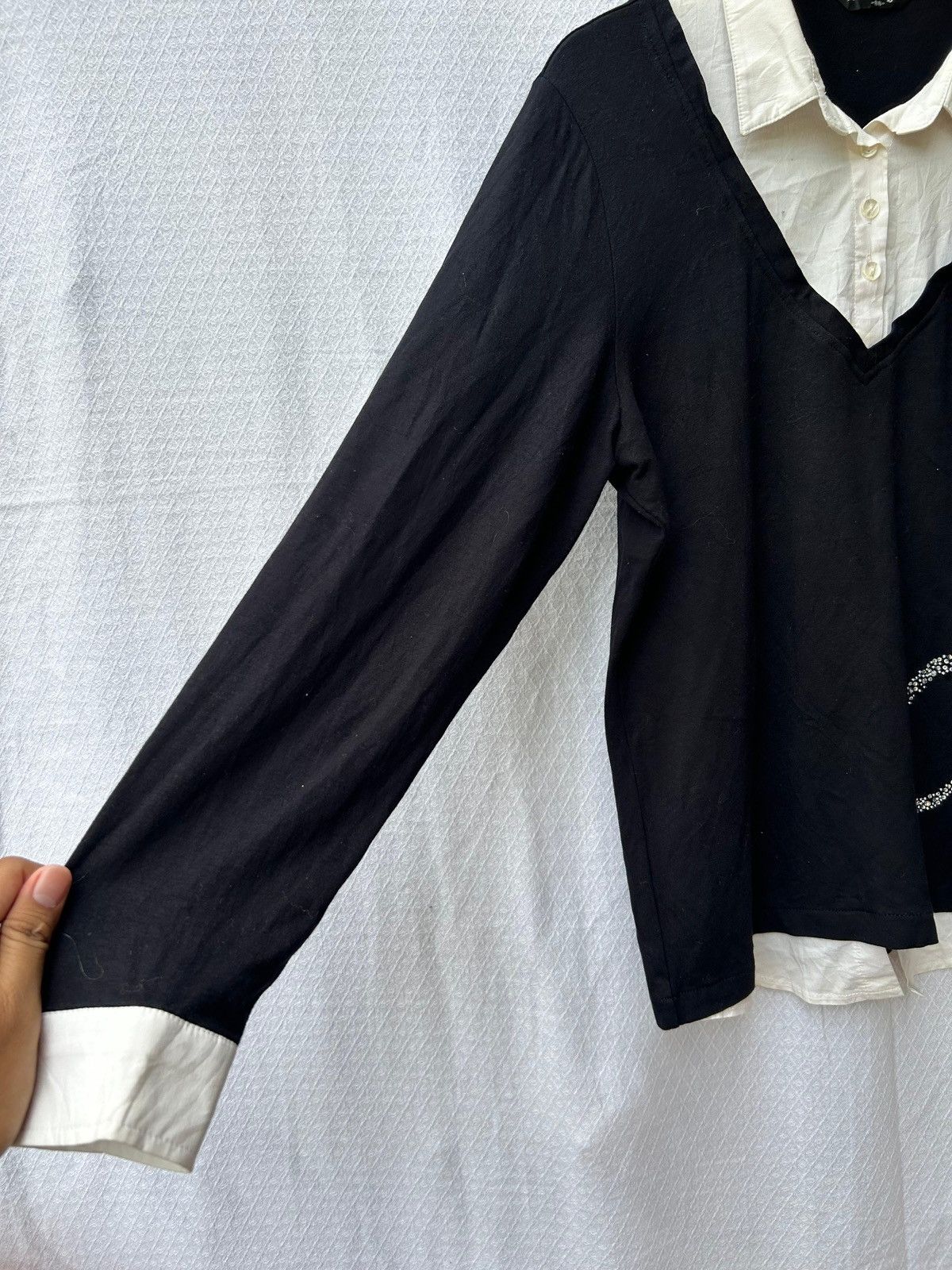 Japanese Brand Double Layer Japanese Style Longsleeve Size US M / EU 48-50 / 2 - 4 Thumbnail