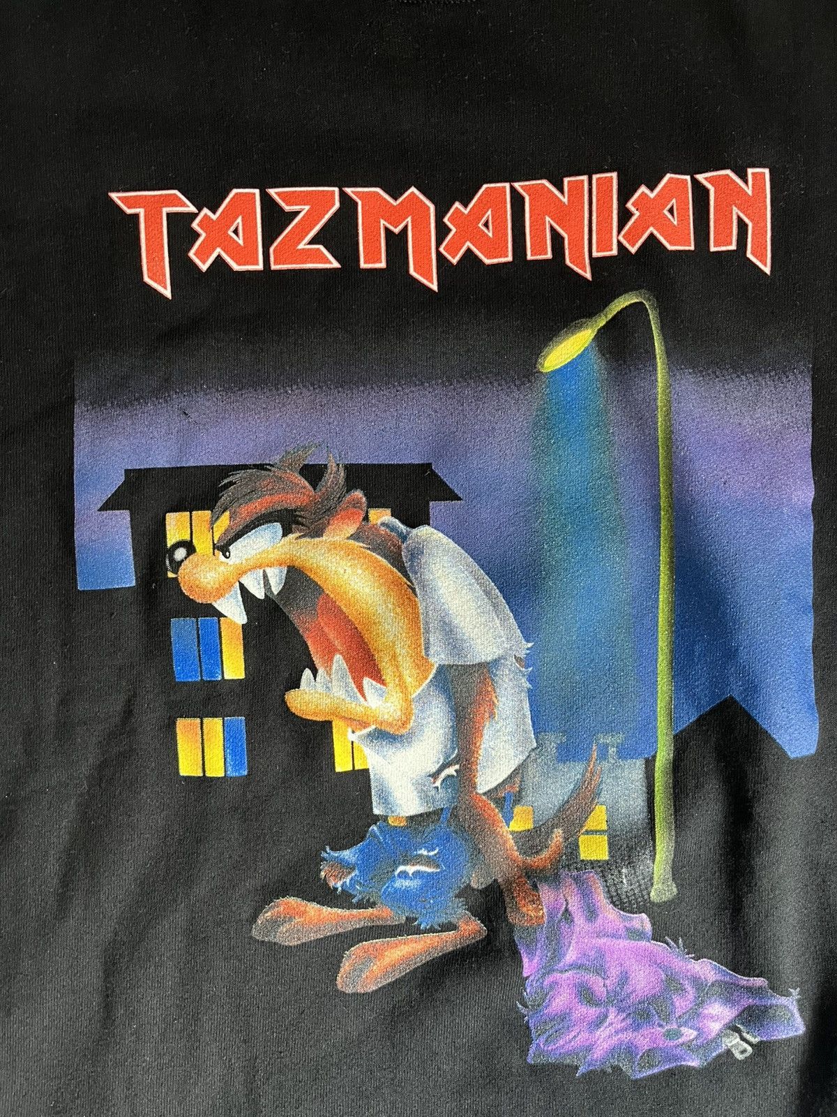 Other Vintage 90s Looney Tunes Tazmanian Devil SweatshirtDeadstock Size US L / EU 52-54 / 3 - 2 Thumbnail