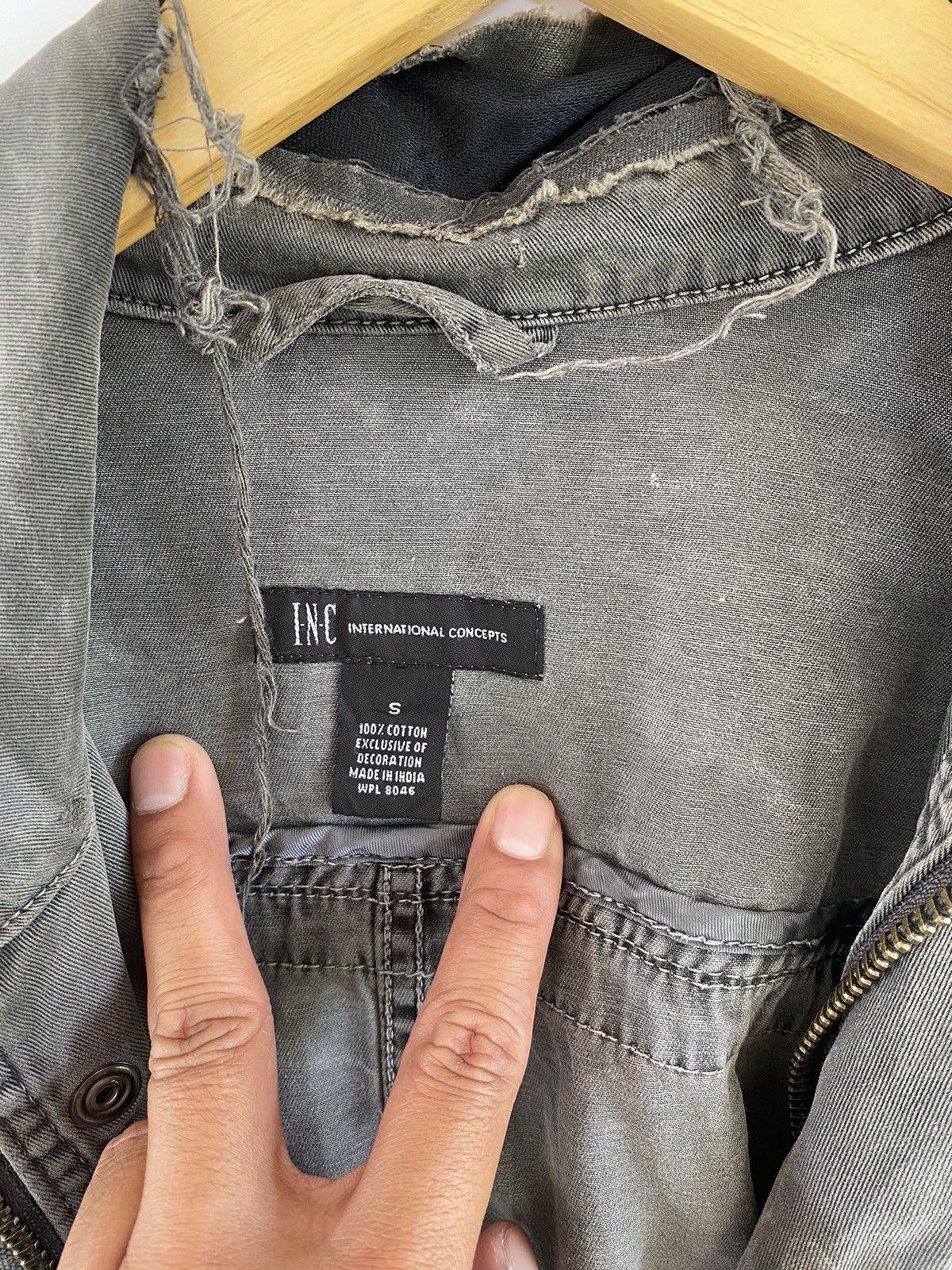 Japanese Brand × Vintage ✅️Vintage Cargo Jacket Pocket Mens Military Style Size US L / EU 52-54 / 3 - 12 Thumbnail