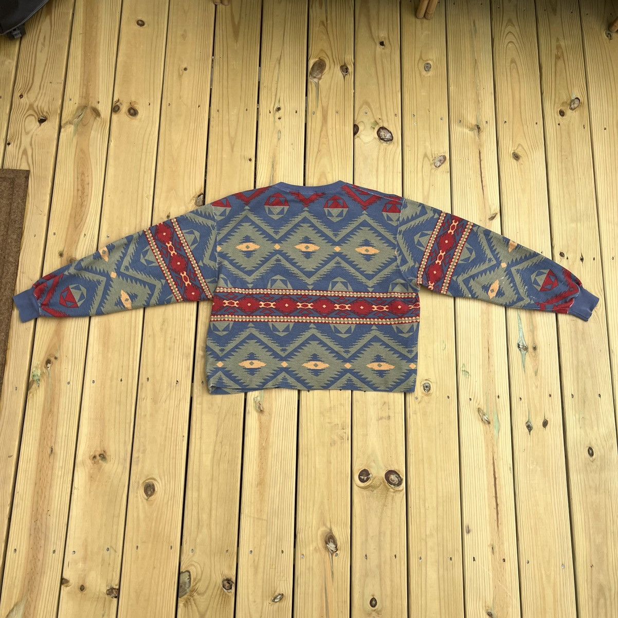 Polo Ralph Lauren Polo Ralph Lauren Aztec multicolor sweatshirt Size US M / EU 48-50 / 2 - 2 Thumbnail
