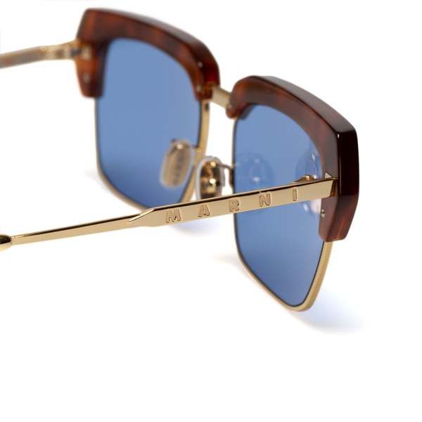 Marni o1w1db11125 Size :OS /Three Gorges Sunglasses in Blue Size ONE SIZE - 3 Thumbnail