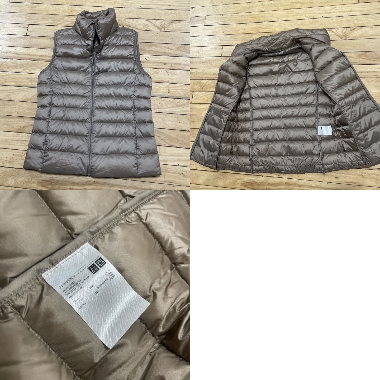 Uniqlo VINTAGE Uniqlo Down Puffer Vest Women S Quilted UL Light Compact Packable Money Size S / US 4 / IT 40 - 10 Thumbnail