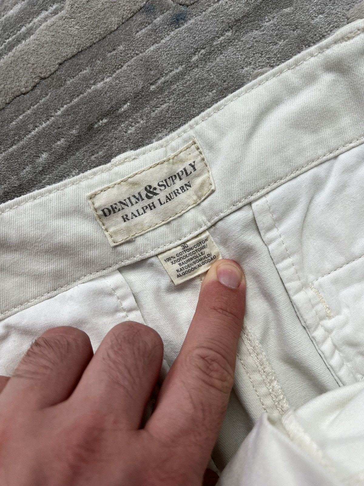 Denim & Supply Ralph Lauren × Designer × Polo Ralph Lauren denim & supply PRL polo Ralph Lauren white pants casual Size US 30 / EU 46 - 6 Thumbnail