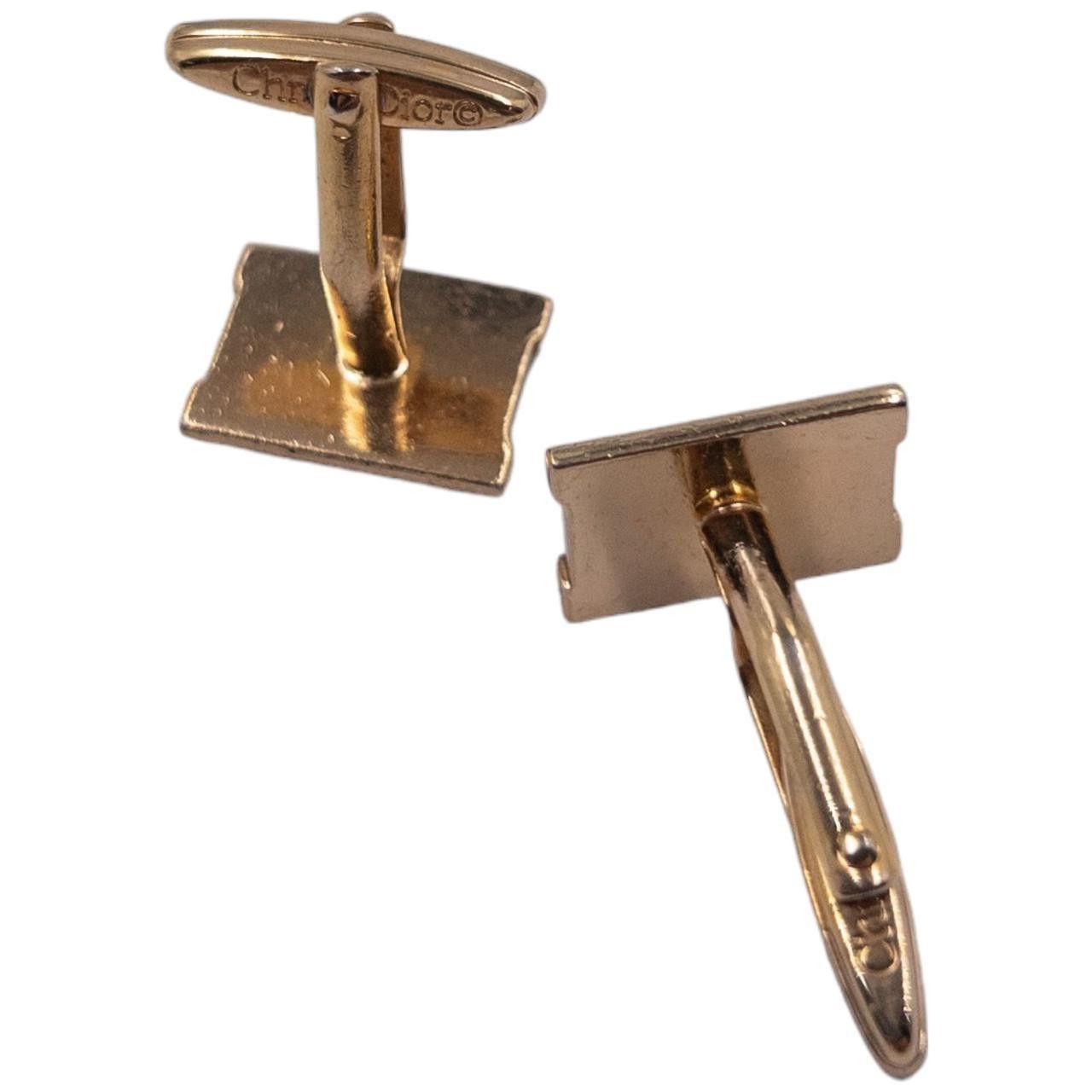 Dior Vintage Dior Cuff Links Size ONE SIZE - 6 Thumbnail