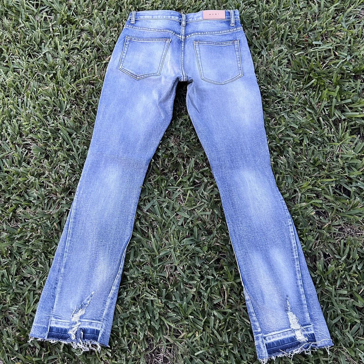 MNML MNML Flare Denim Blue Jeans B484 ‼️FINAL PRICE DROP‼️ Size US 28 / EU 44 - 2 Thumbnail