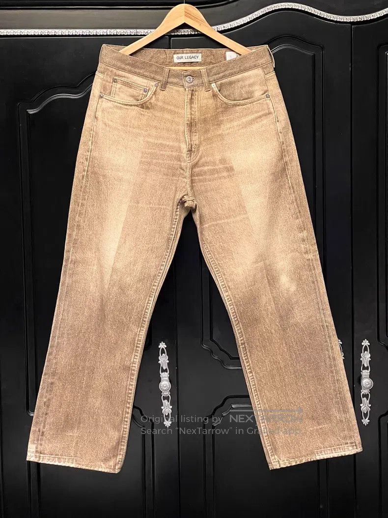 Our Legacy Khaki denim pants