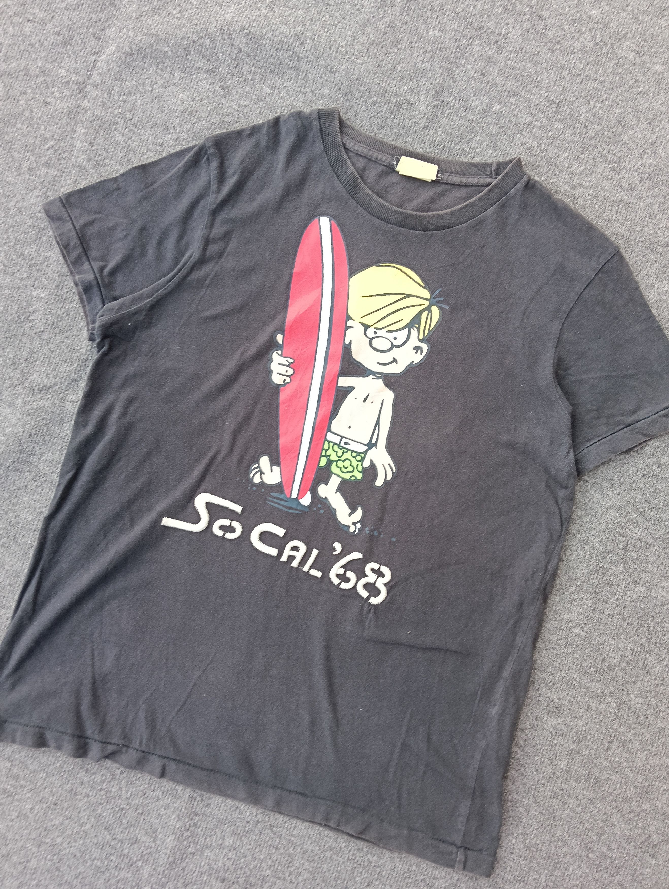 Hollister × Sun Surf Hollister surfing single stitch black tshirt. Size US L / EU 52-54 / 3 - 1 Thumbnail