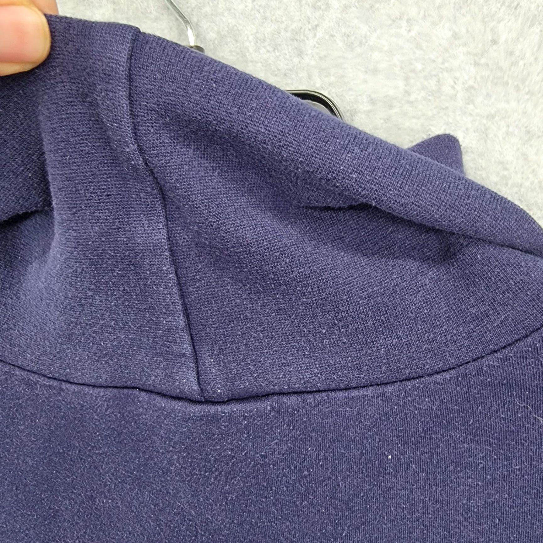 Vintage Woolrich Shirt Mens Turtleneck Blue Large Long Sleeve Vintage Made In USA Size US L / EU 52-54 / 3 - 4 Thumbnail