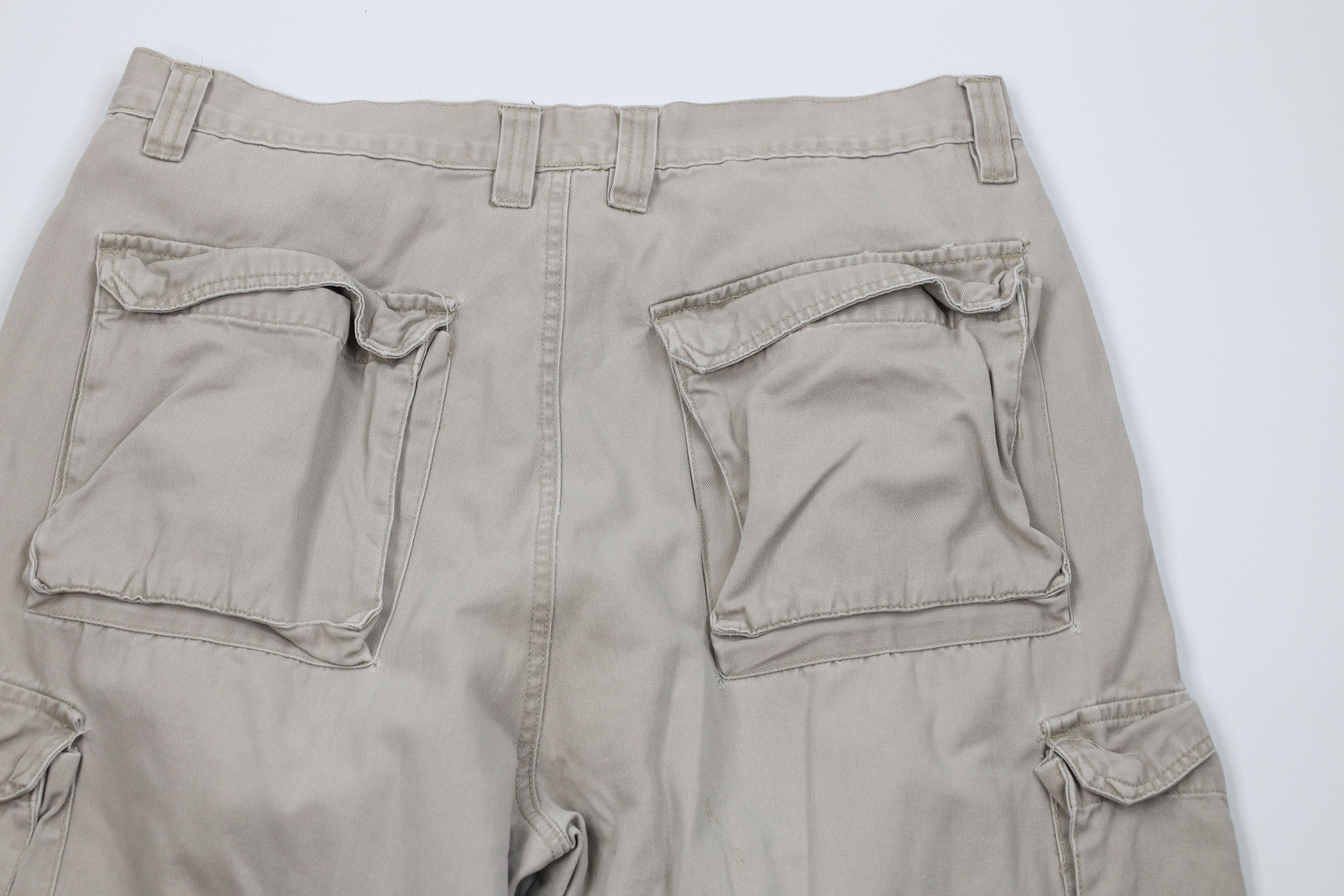 Vintage Vintage 90s Y2K Streetwear Relaxed Fit Wide Leg Cargo Pants Size US 36 / EU 52 - 11 Thumbnail