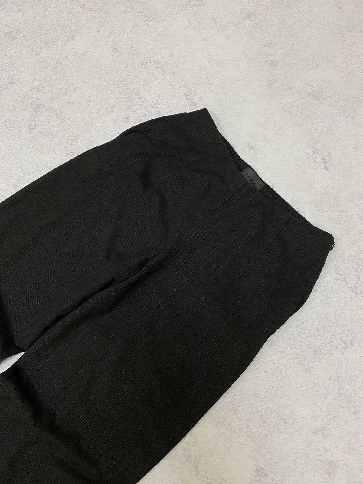 OSKA OSKA Womens Striped Wide Leg Trousers Pants Size 2 Size 30" / US 8 / IT 44 - 4 Thumbnail