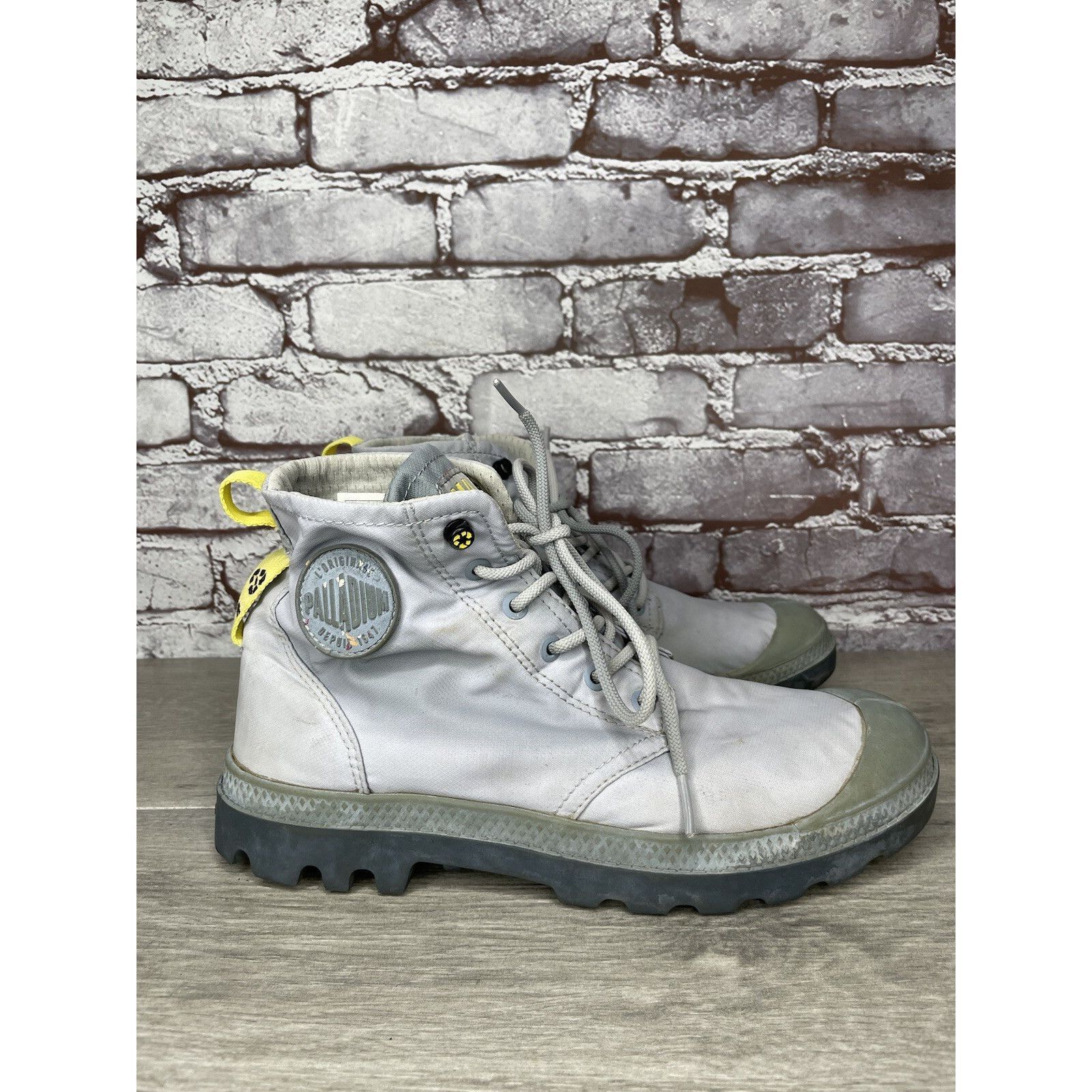 Palladium Pampa Travel Lite Slate Gray Lightweight Comfort M Shoes in Grey, Men's (Size 7)