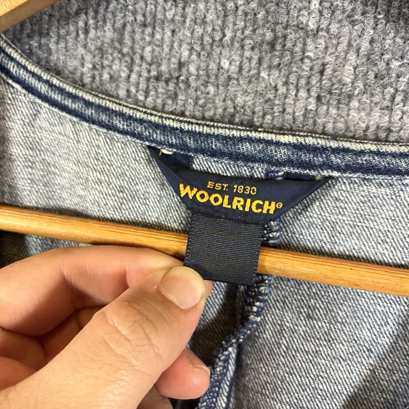 Vintage VINTAGE Woolrich Dress Jumper A-Line Midi Denim 100% Cotton Blue Sleeveless Round Neck Pockets Bohemian Western Vintage Women L Regular Size L / US 10 / IT 46 - 6 Thumbnail