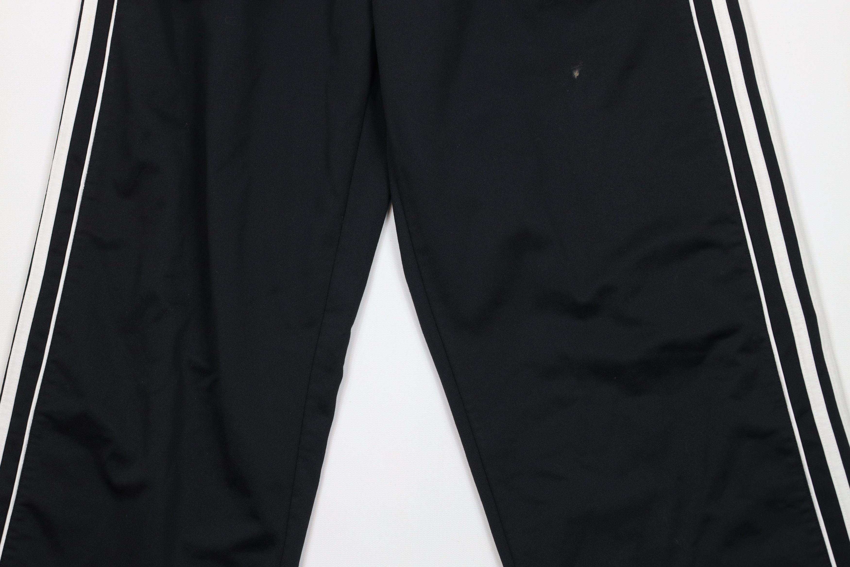 Adidas × Vintage Vintage Adidas Spell Out Striped Wide Leg Sweatpants Pants Size US 36 / EU 52 - 3 Thumbnail