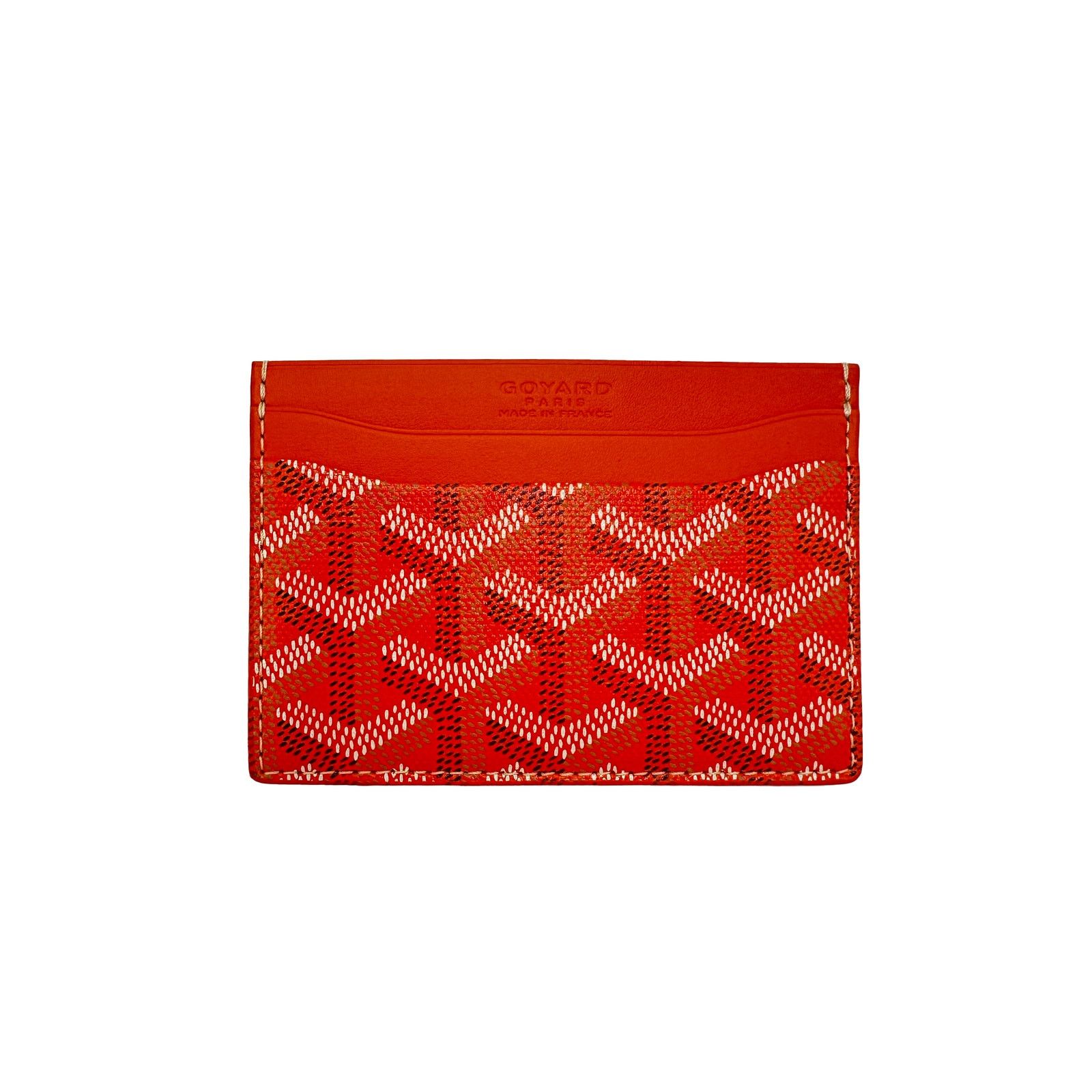 GOYARD SAINT SULPICE ORANGE CARD HOLDER BRAND NEW Accessories