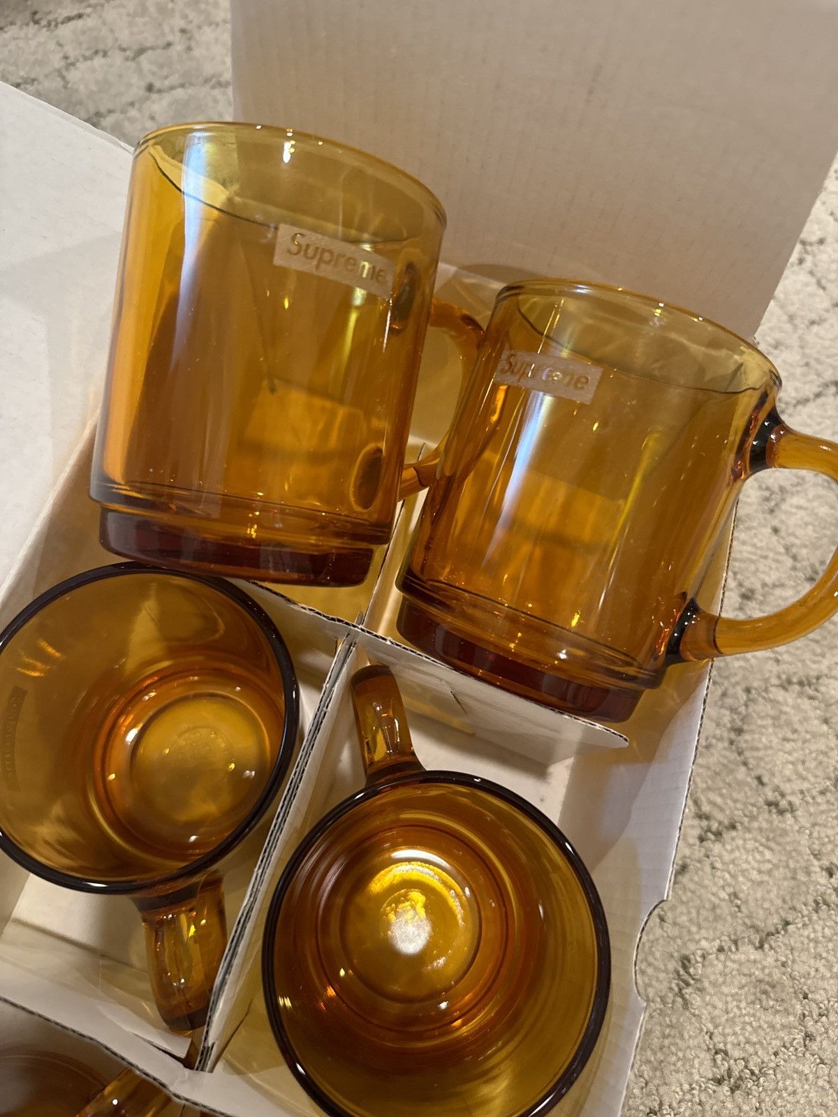 Supreme Supreme Duralex Versailles small cups set Size ONE SIZE - 5 Thumbnail