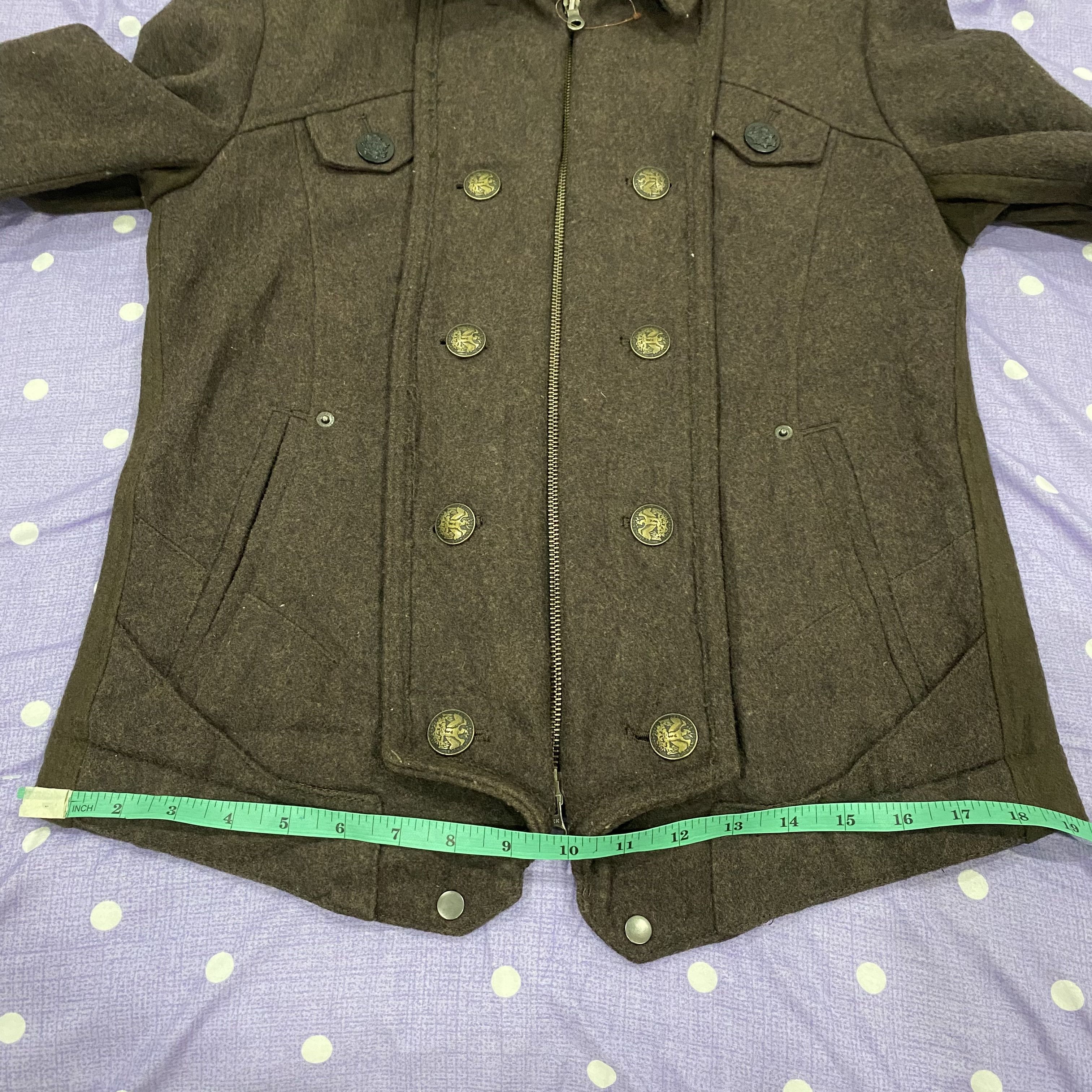 PPFM PPFM Wool Fur Jacket - Fit Size M Size US M / EU 48-50 / 2 - 18 Thumbnail