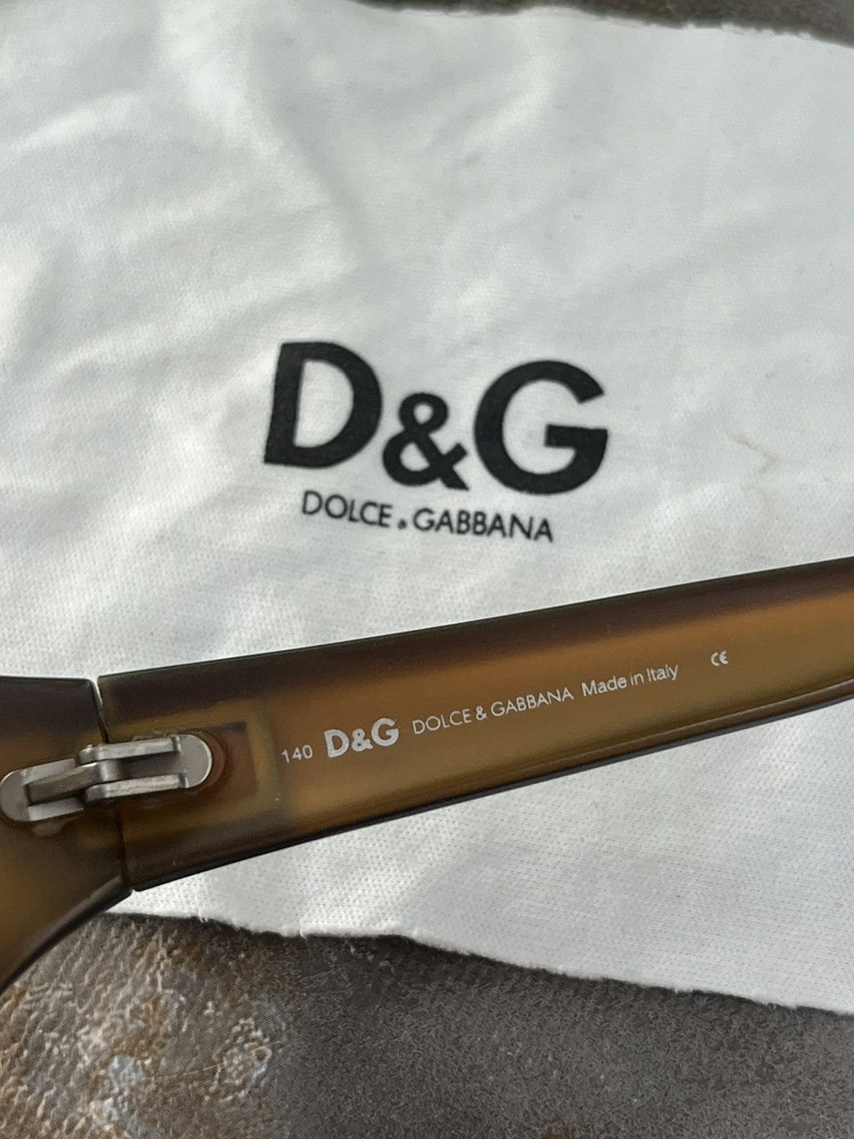 Dolce & Gabbana × Vintage Dolce & Gabbana Vintage Sunglasses With Case Size ONE SIZE - 5 Thumbnail