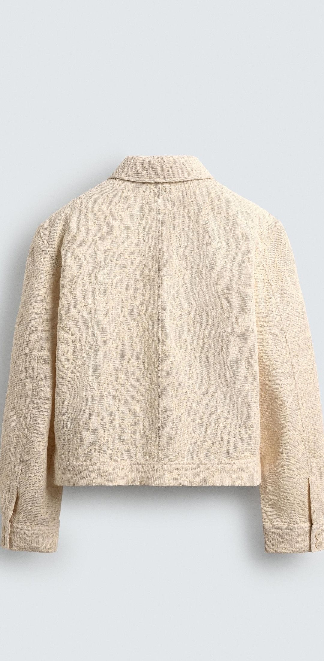 Zara Zara crochet textured shirt size man L Size US L / EU 52-54 / 3 - 3 Thumbnail