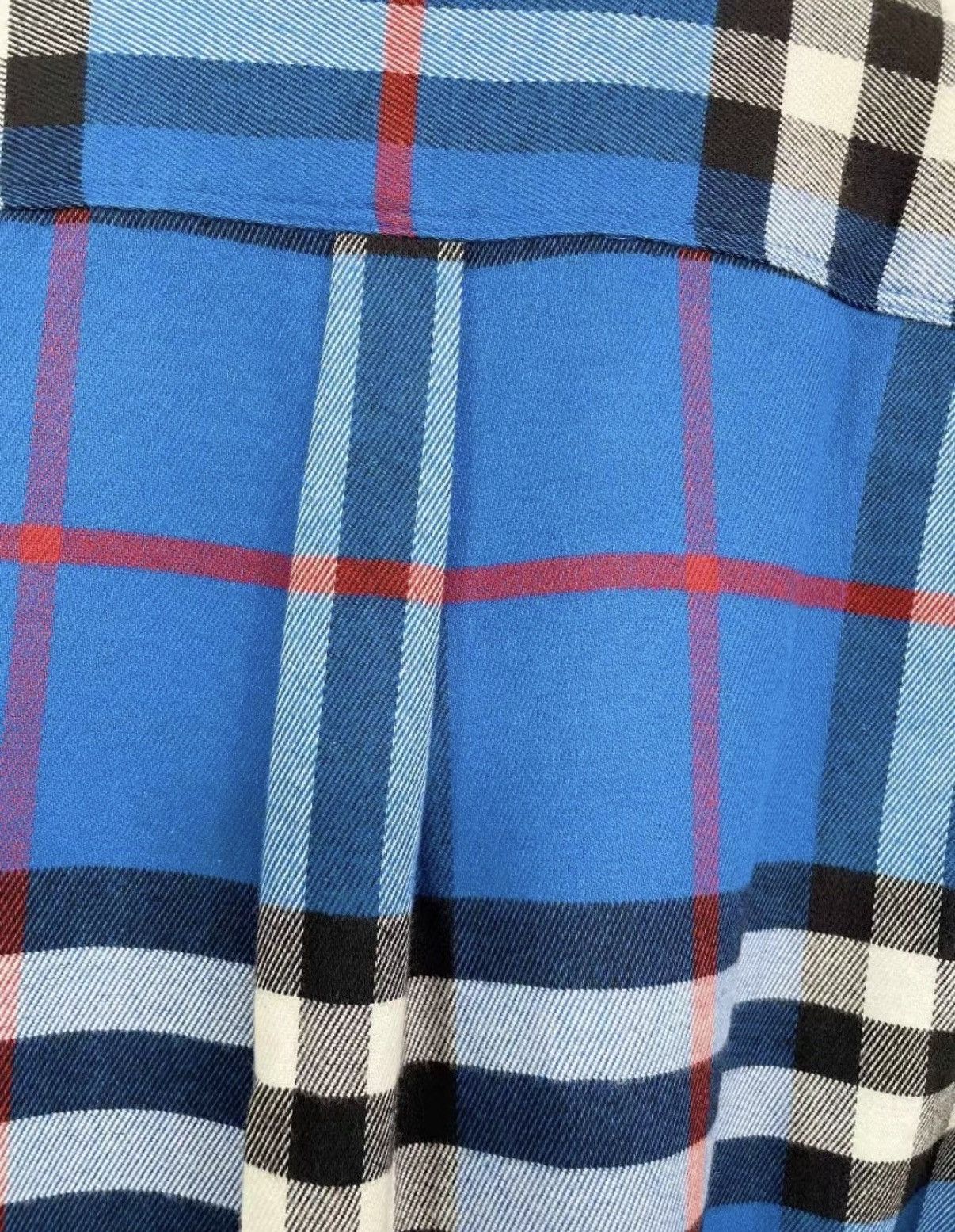 Burberry BURBERRY 100% Cotton Heavyweight Long Sleeve Shirt J30 Size US S / EU 44-46 / 1 - 5 Thumbnail