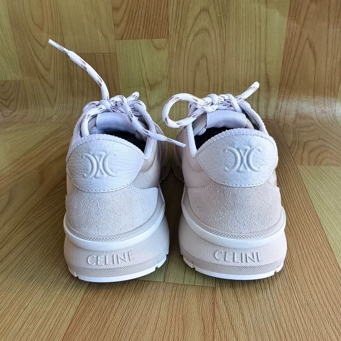Celine CELINE Runner, Calfskin, Round Toe, Lace-up, Low-top Size US 6.5 / IT 36.5 - 2 Thumbnail