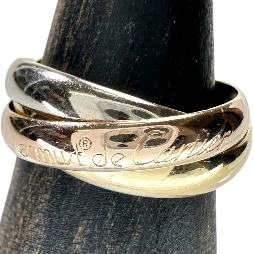 Cartier Cartier Cartier Trinity Au750 Ring Size 11 Metal Ring Size ONE SIZE - 1 Thumbnail