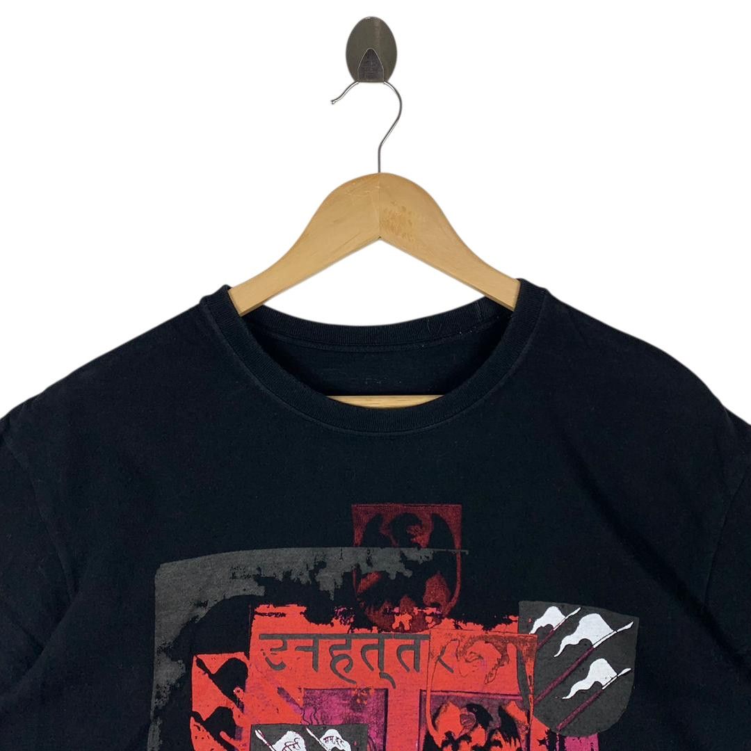 Yohji Yamamoto S'YTE Yohji Yamamoto Graphic Tee Black Kume Japan Made Size US M / EU 48-50 / 2 - 2 Thumbnail