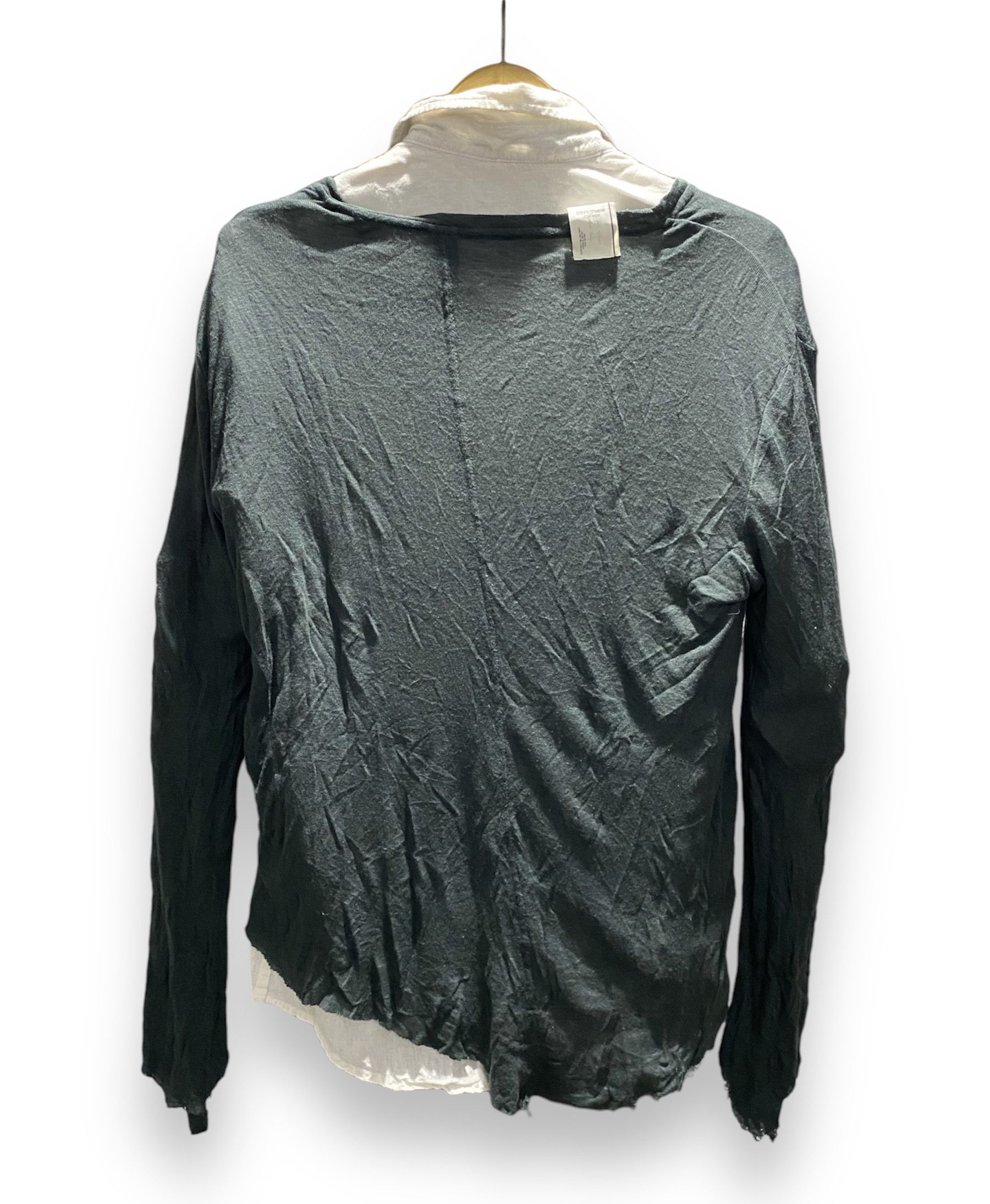 Japanese Brand Codes combine asymmetric destroyed LGB style Size US M / EU 48-50 / 2 - 2 Thumbnail
