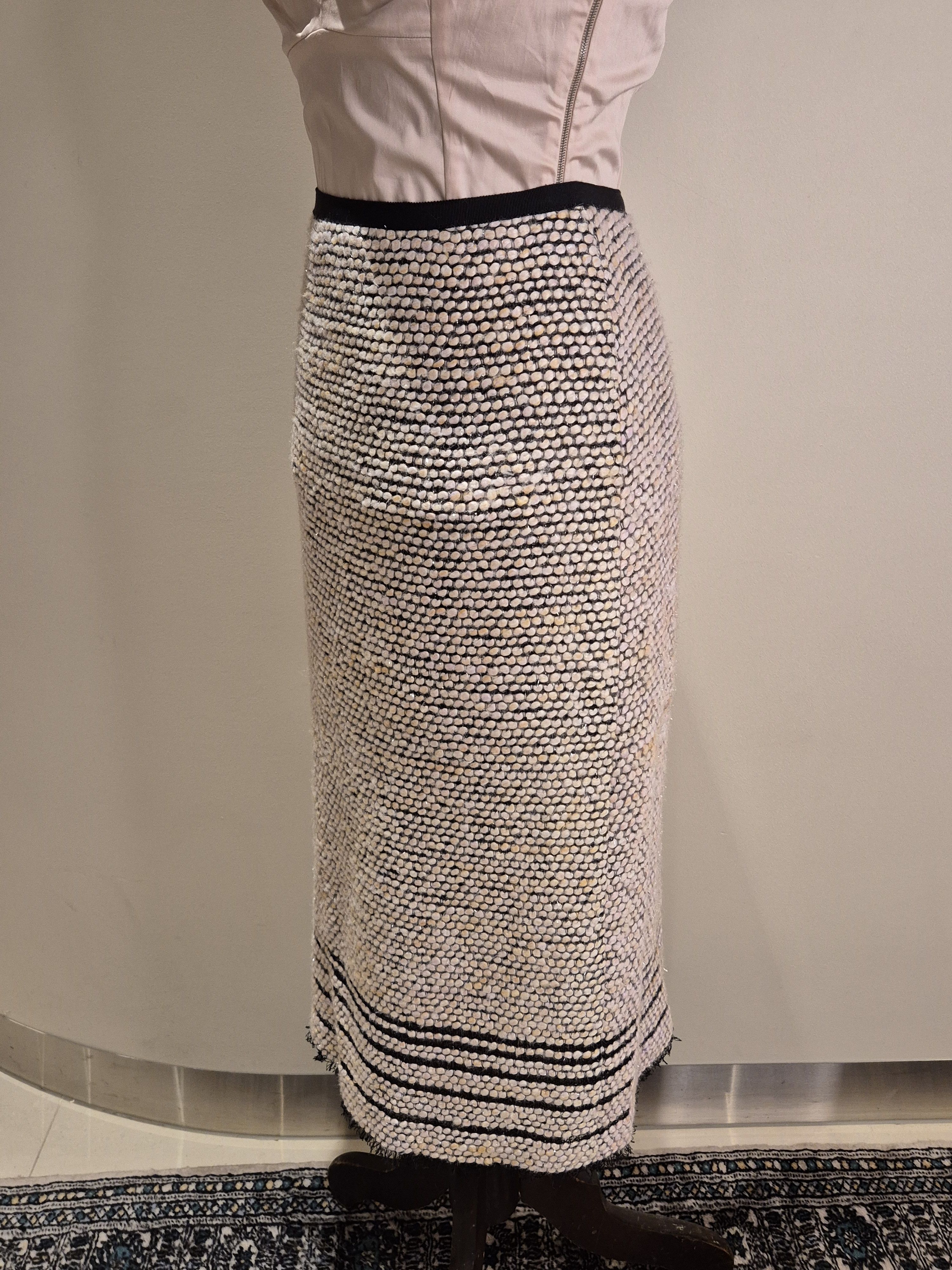 Other Martin Grant Black Pink tweed skirt Size 27" / US 4 / IT 40 - 4 Thumbnail