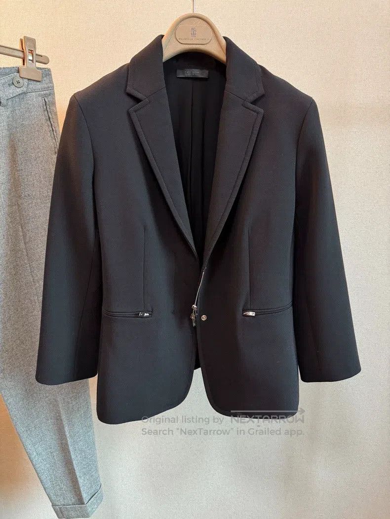 The Row The Row size 4 Black blazer Size M / US 6-8 / IT 42-44 - 1 Thumbnail