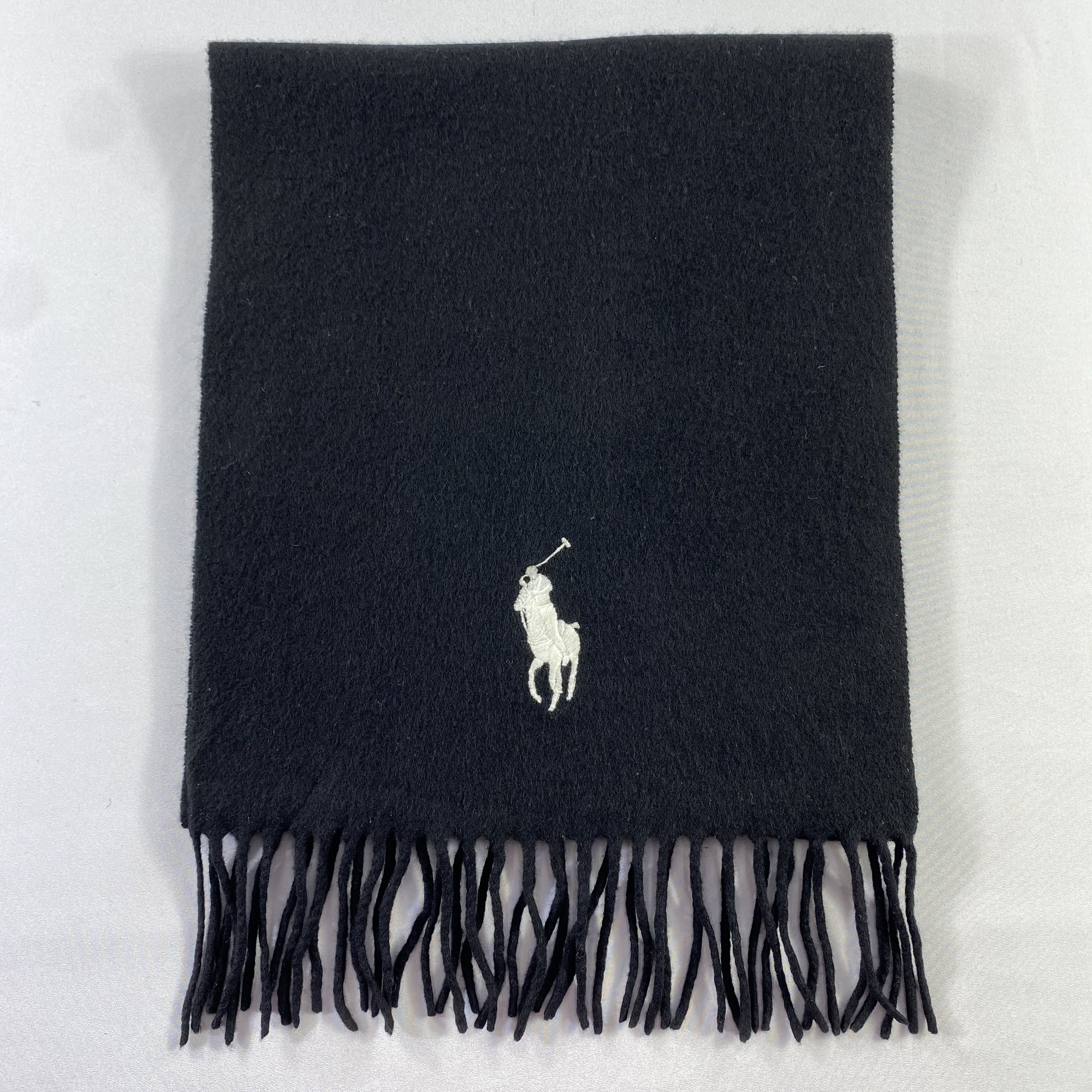 Polo Ralph Lauren Big Logo Polo Ralph Lauren Scarf Neck Wrap Wool Muffler Size ONE SIZE - 2 Thumbnail