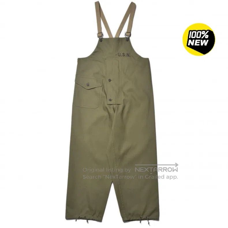The Real McCoy's The Real McCoys World War II Navy rainproof overalls Size US 32 / EU 48 - 1 Thumbnail