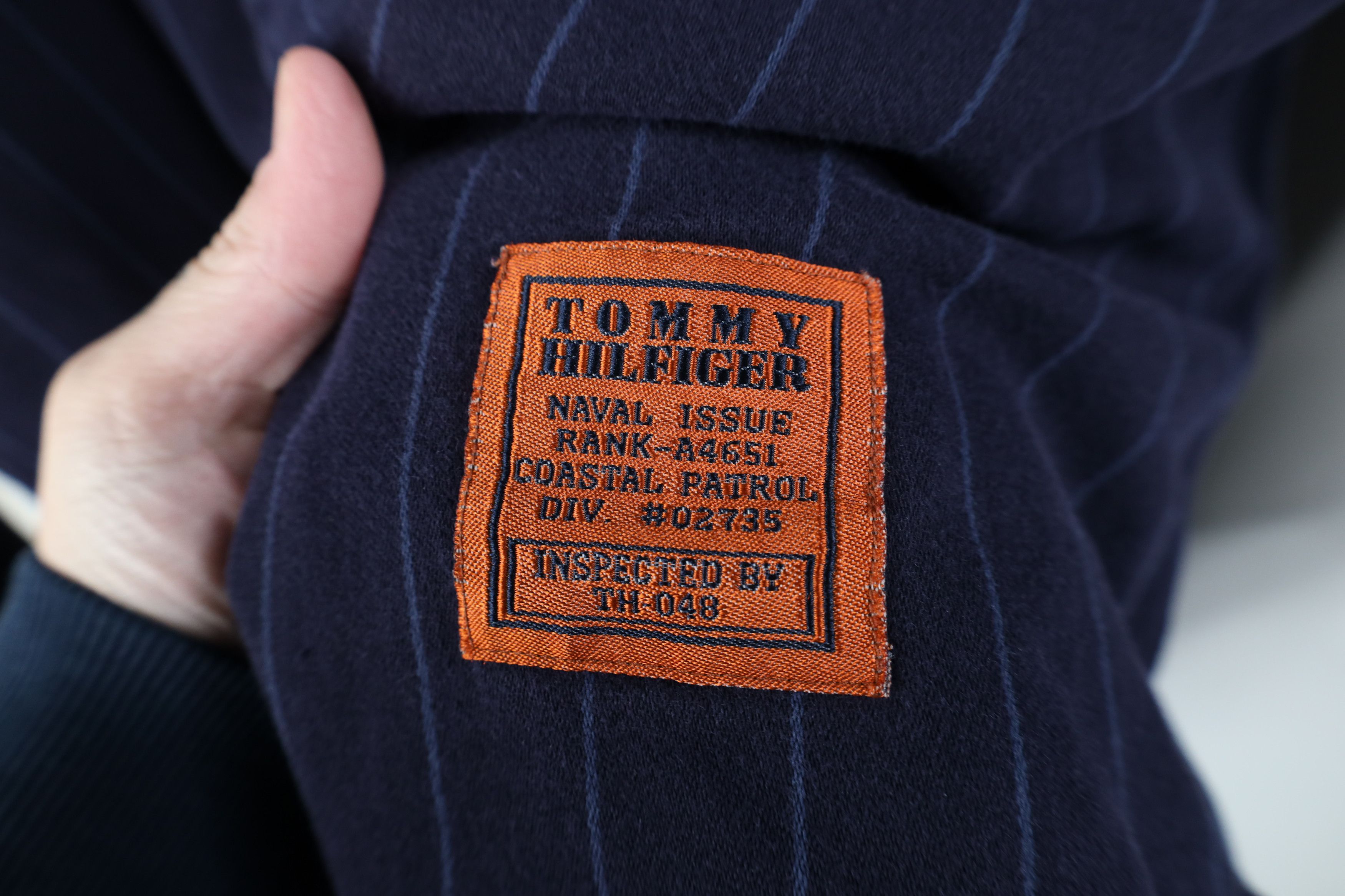 Tommy Hilfiger Vintage 90s Tommy Hilfiger Pinstriped Flannel Button Shirt Size US M / EU 48-50 / 2 - 5 Thumbnail