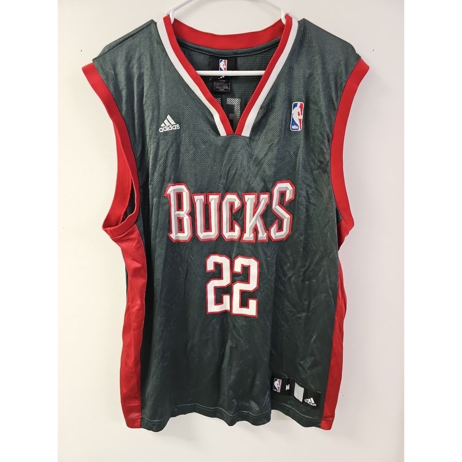 Adidas Adidas Michael Redd Jersey Mens size M Milwaukee Bucks NBA Size US M / EU 48-50 / 2 - 1 Thumbnail