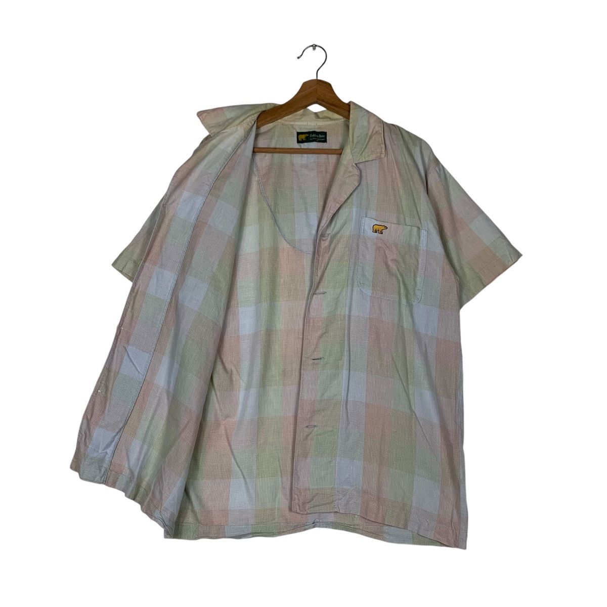 Golden Bear GOLDEN BEAR Jack Nicklaus Checked Button Shirt #1424-C64 Size US M / EU 48-50 / 2 - 7 Thumbnail