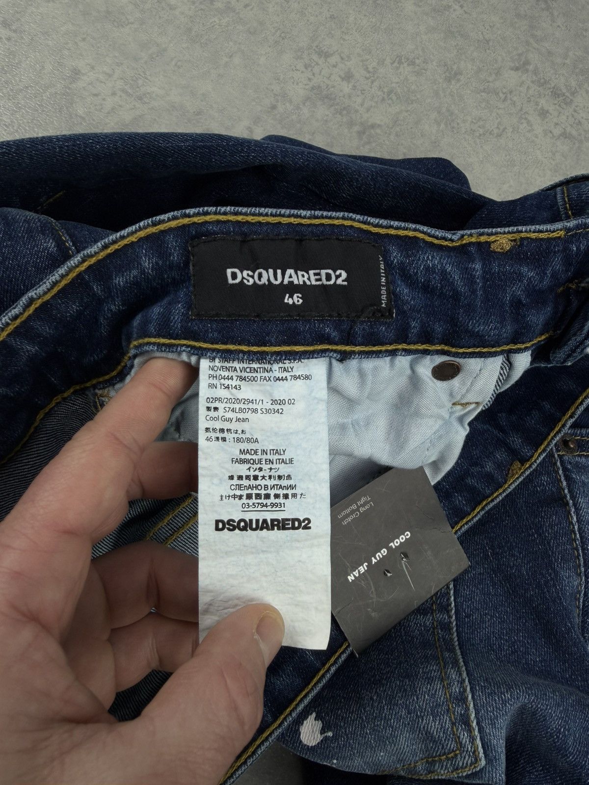 Dsquared2 Dsquared2 Cool Guy Denim Distressed Paint Jeans Size 46 Size US 30 / EU 46 - 10 Thumbnail