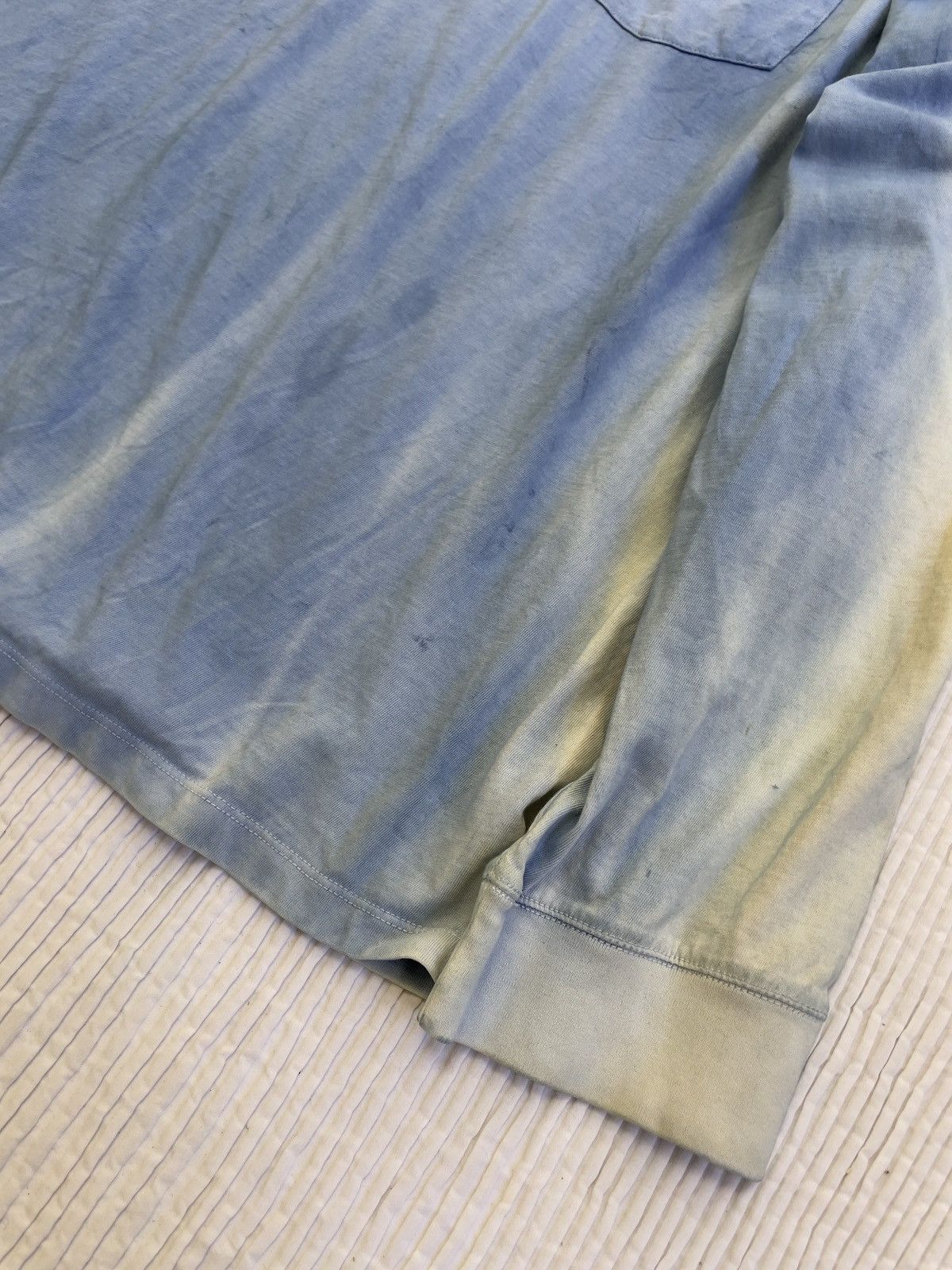 Indigo Indigo Schloppy Dyed Sunfaded Longsleeve Size US XL / EU 56 / 4 - 6 Thumbnail