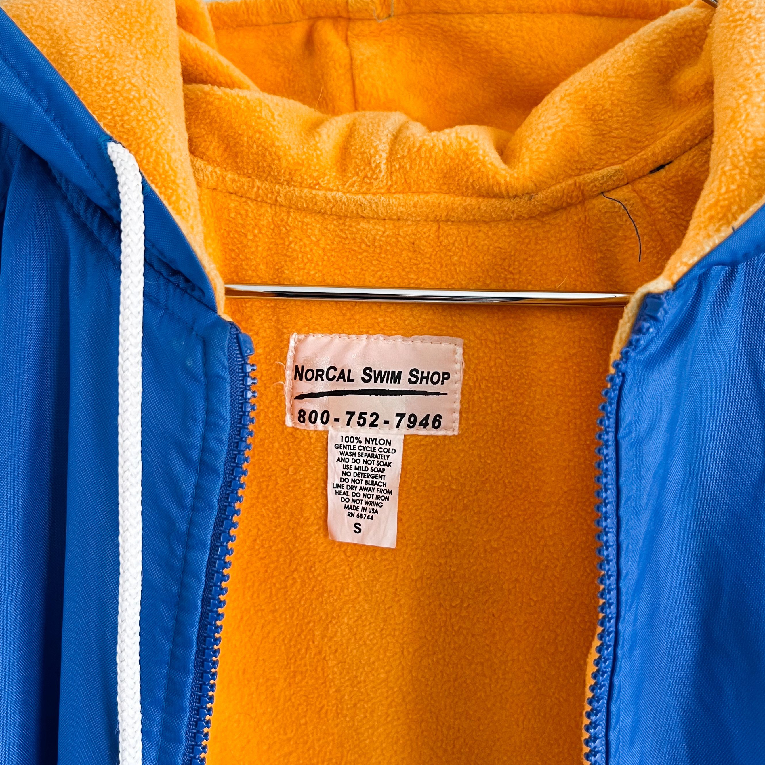Vintage Vintage Santa Maria School Swim Team Fleece Lined Jacket USA Size US S / EU 44-46 / 1 - 5 Thumbnail