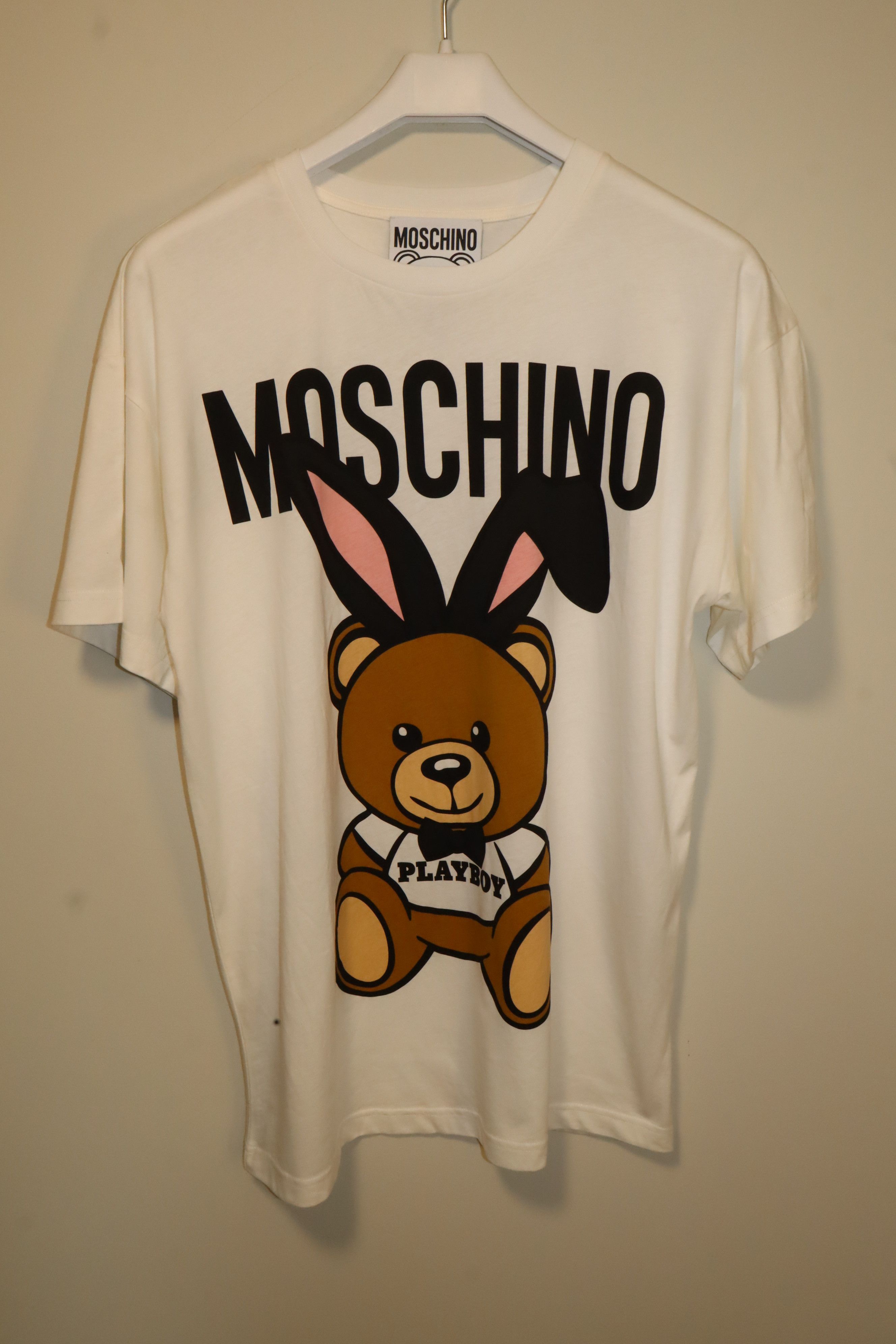 Moschino Playboy bear t-shirt Size S / US 4 / IT 40 - 1 Thumbnail