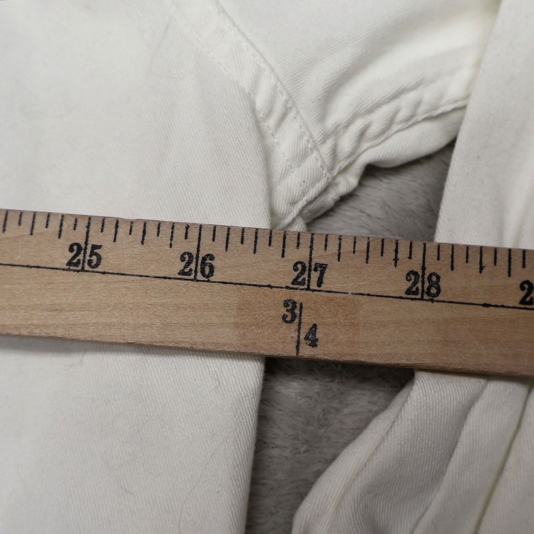 Wrangler Wrangler Cotton Work Shirt Mens XL White Long Sleeve Classic Button Up Western Casual Size US XL / EU 56 / 4 - 6 Thumbnail