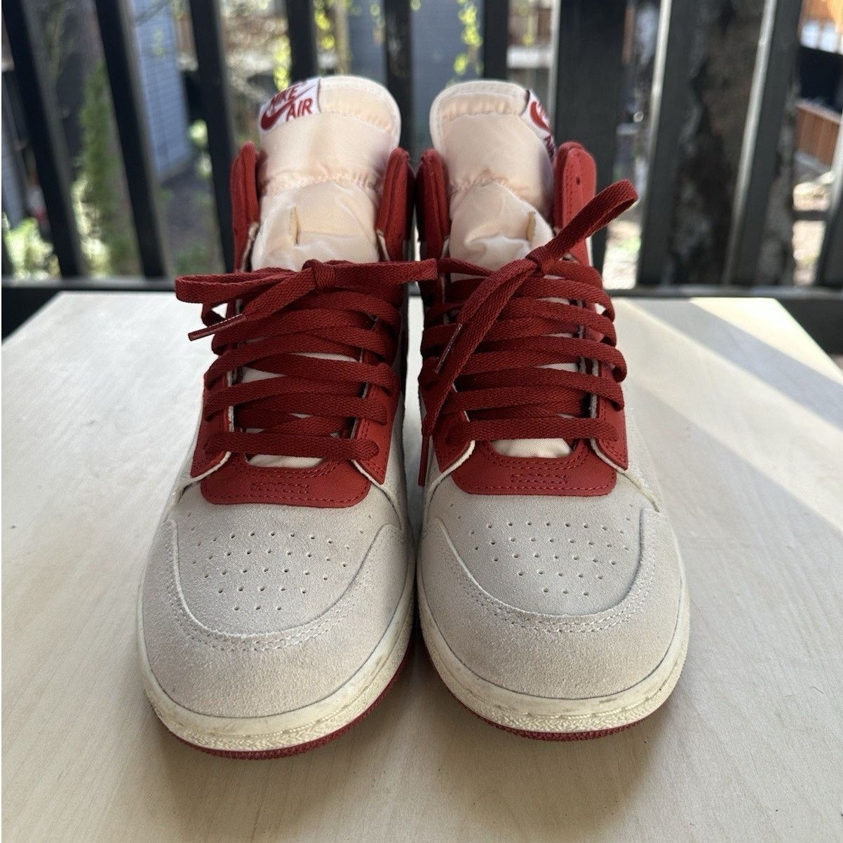 Jordan Brand × Nike Nike Jordan Air Ship PE SP Dune Red DZ3497-106 Mens sz 9 Size US 9 / EU 42 - 4 Thumbnail