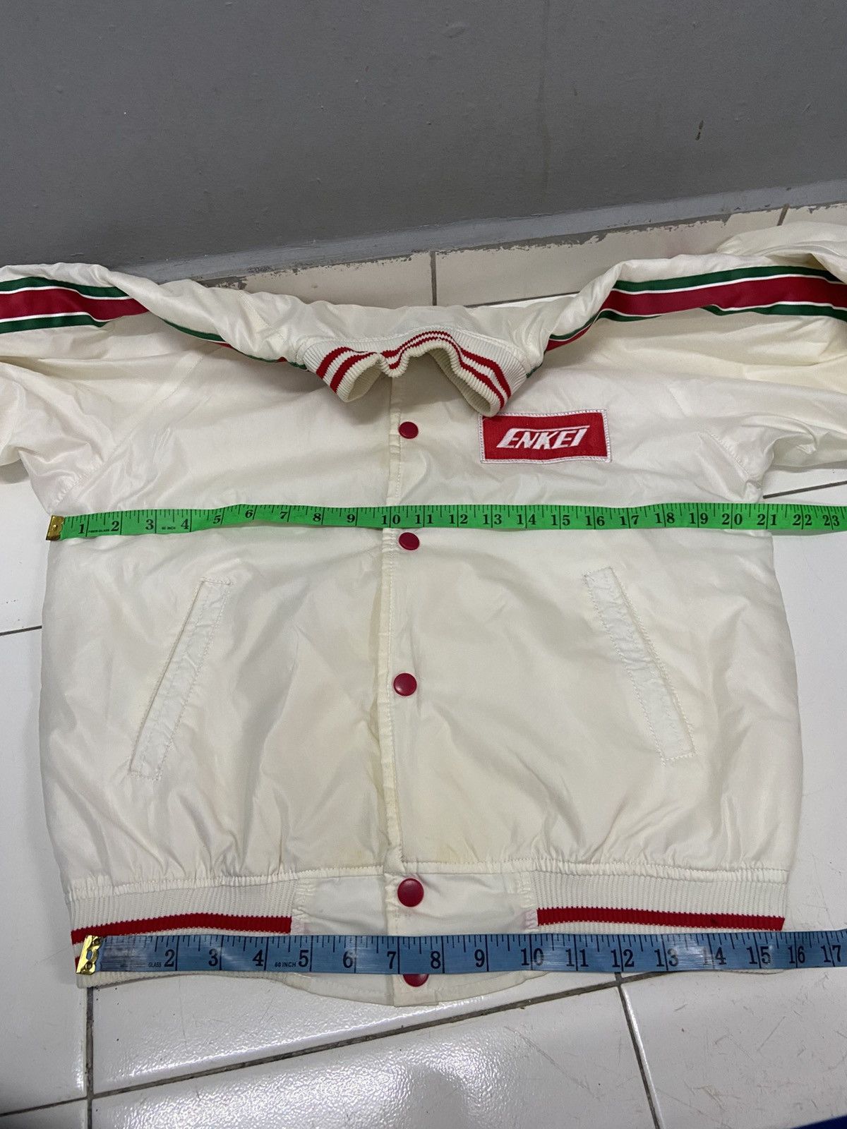 Japanese Brand VINTAGE ENKEI ACTIVE WEAR BOMBER JACKET Size US M / EU 48-50 / 2 - 13 Thumbnail